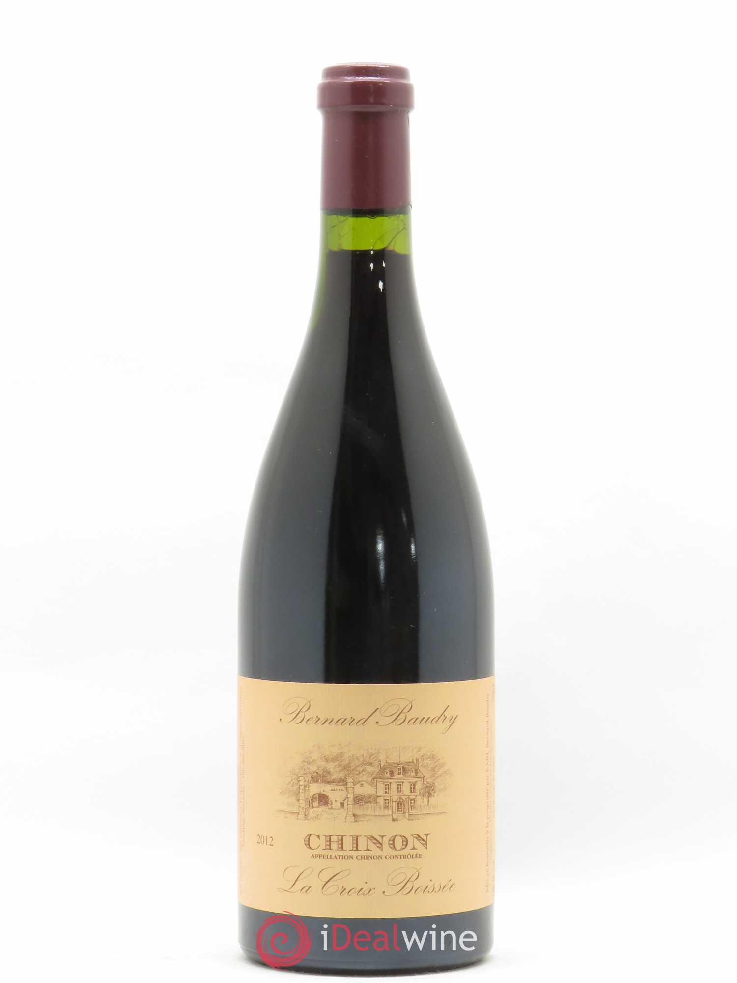 Chinon La Croix Boissée Bernard Baudry 2012 - Lot de 1 bouteille - 0