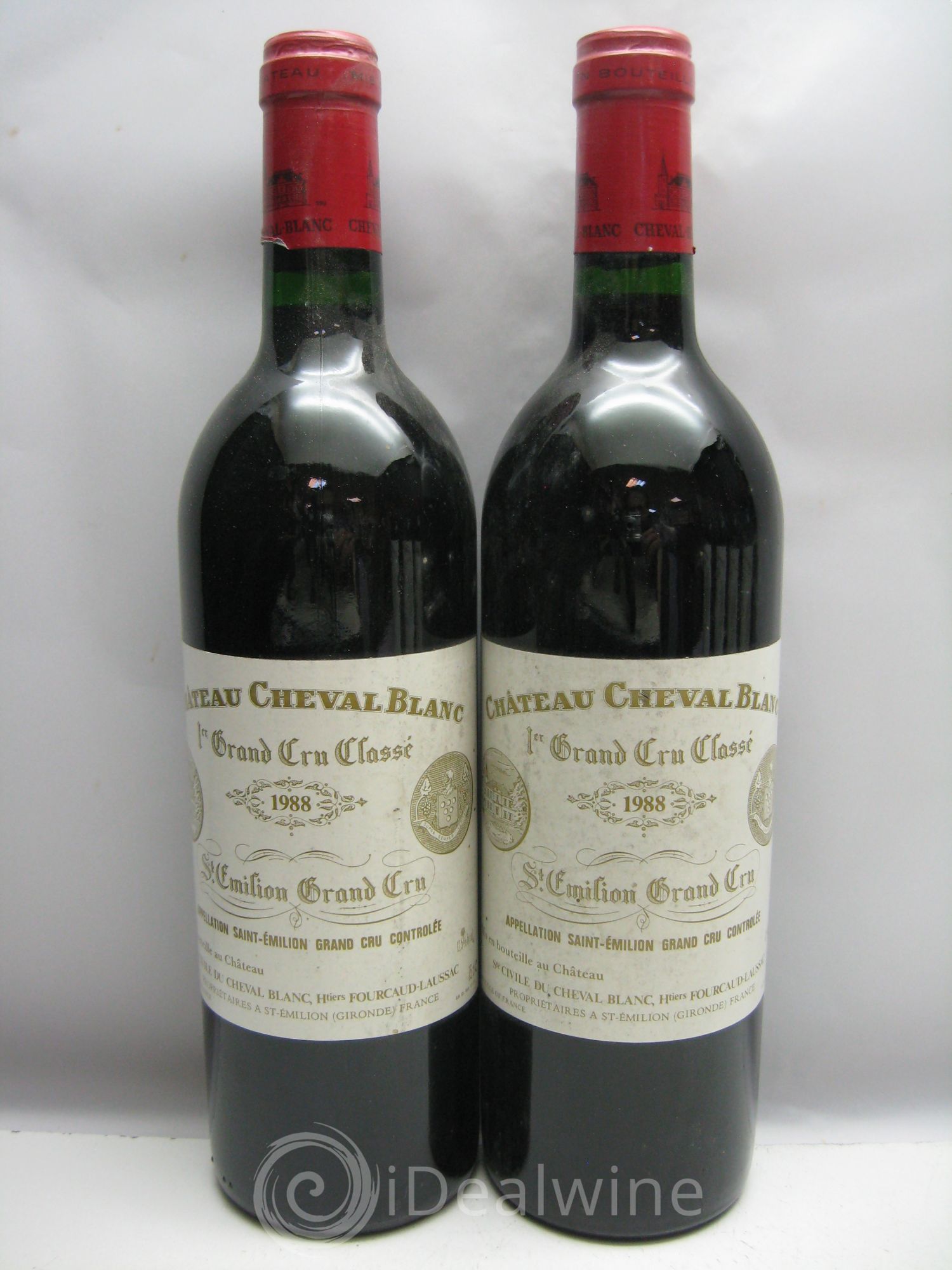 Château Cheval Blanc 1er Grand Cru Classé A 1988 - Lot de 6 bouteilles - 0