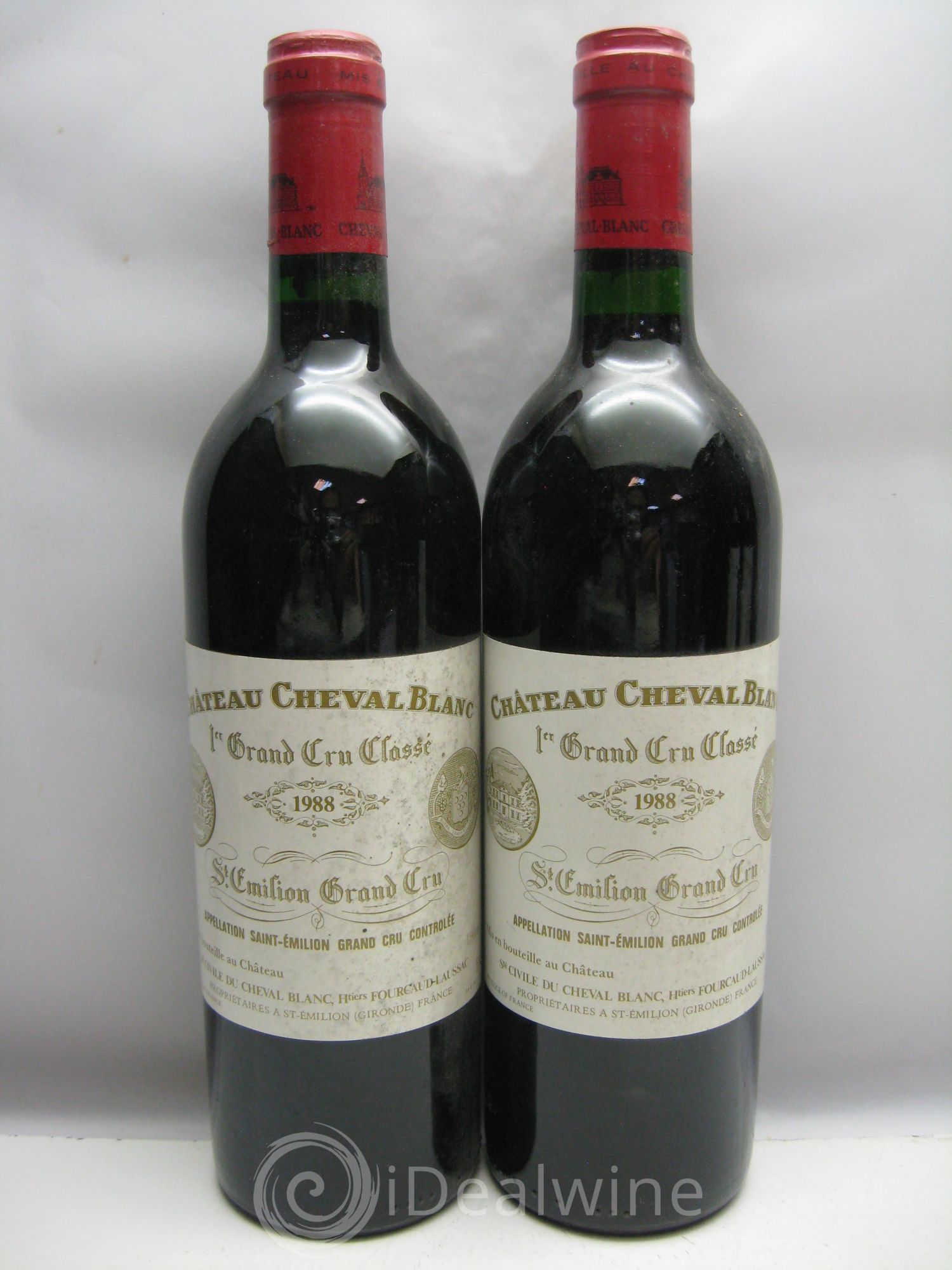 Château Cheval Blanc 1er Grand Cru Classé A 1988 - Lot de 6 bouteilles - 1