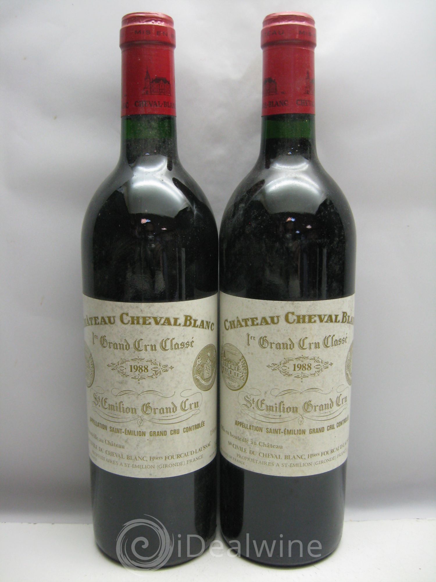 Château Cheval Blanc 1er Grand Cru Classé A 1988 - Lot de 6 bouteilles - 2