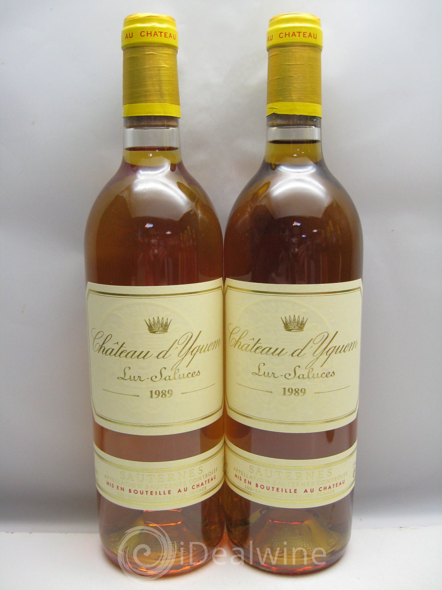 Château d' Yquem 1er Cru Classé Supérieur (caisse sans couvercle) 1989 - Lotto di 12 bottiglie - 2