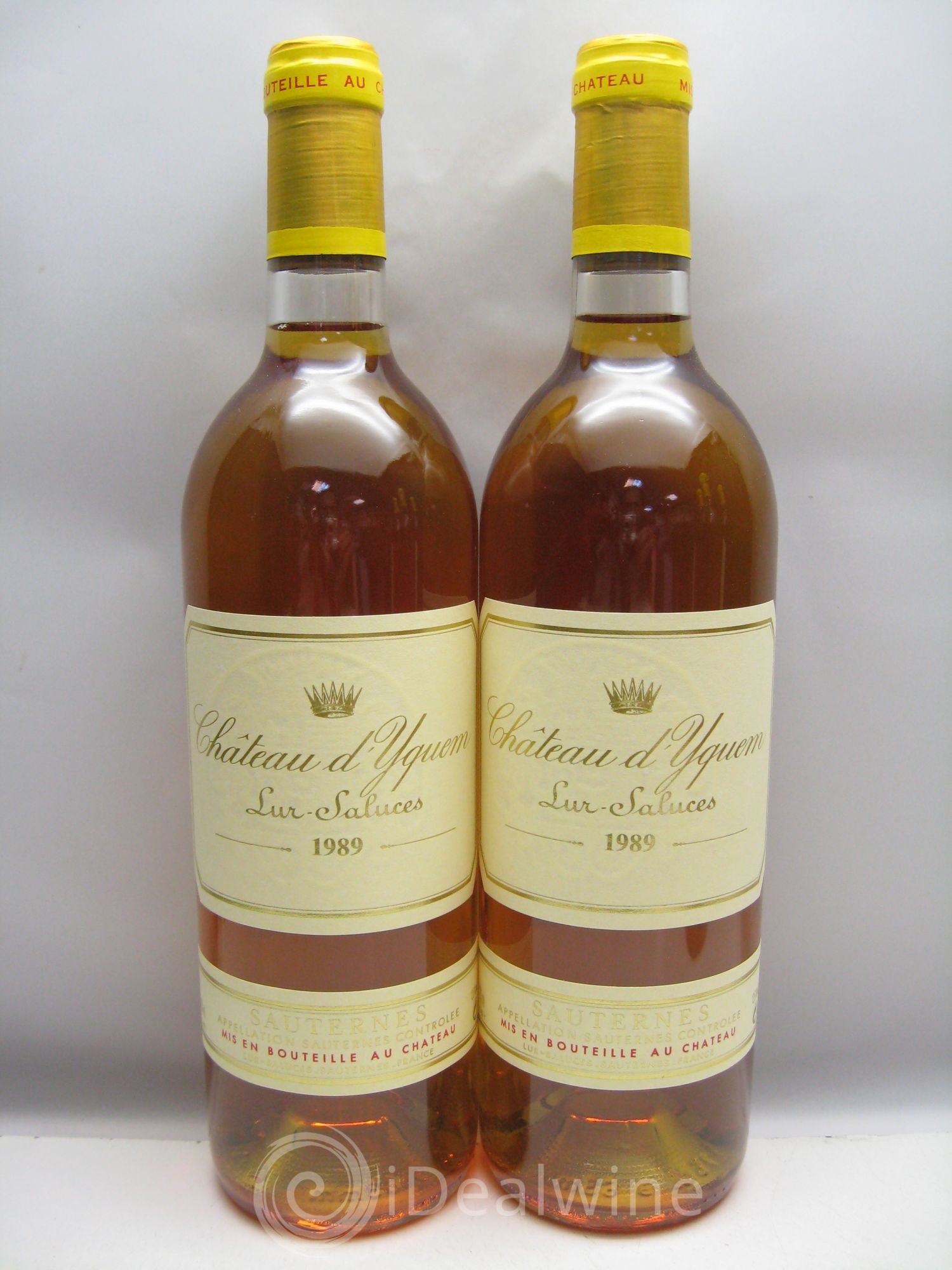 Château d' Yquem 1er Cru Classé Supérieur (caisse sans couvercle) 1989 - Lotto di 12 bottiglie - 3