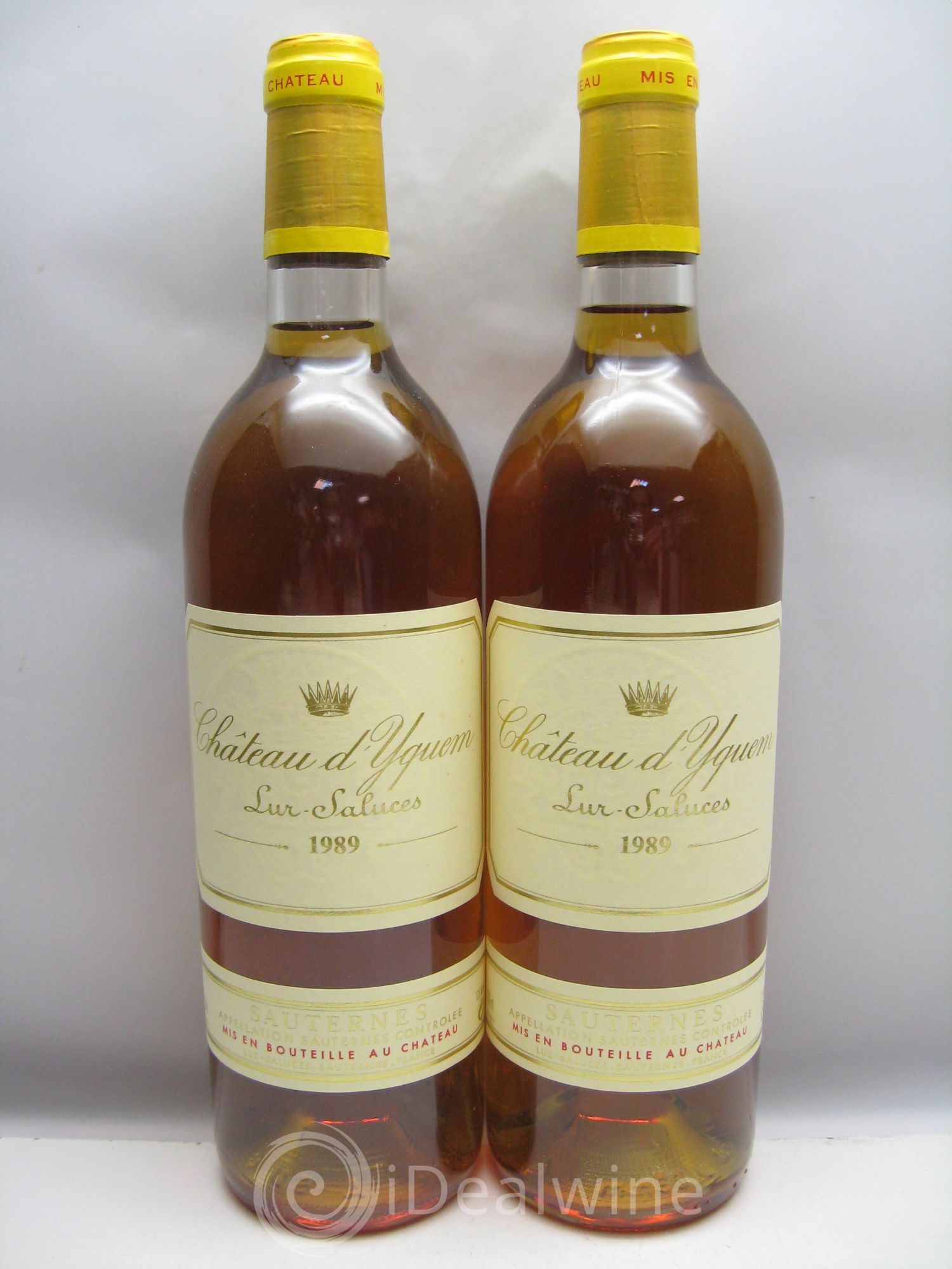 Château d' Yquem 1er Cru Classé Supérieur (caisse sans couvercle) 1989 - Lotto di 12 bottiglie - 5