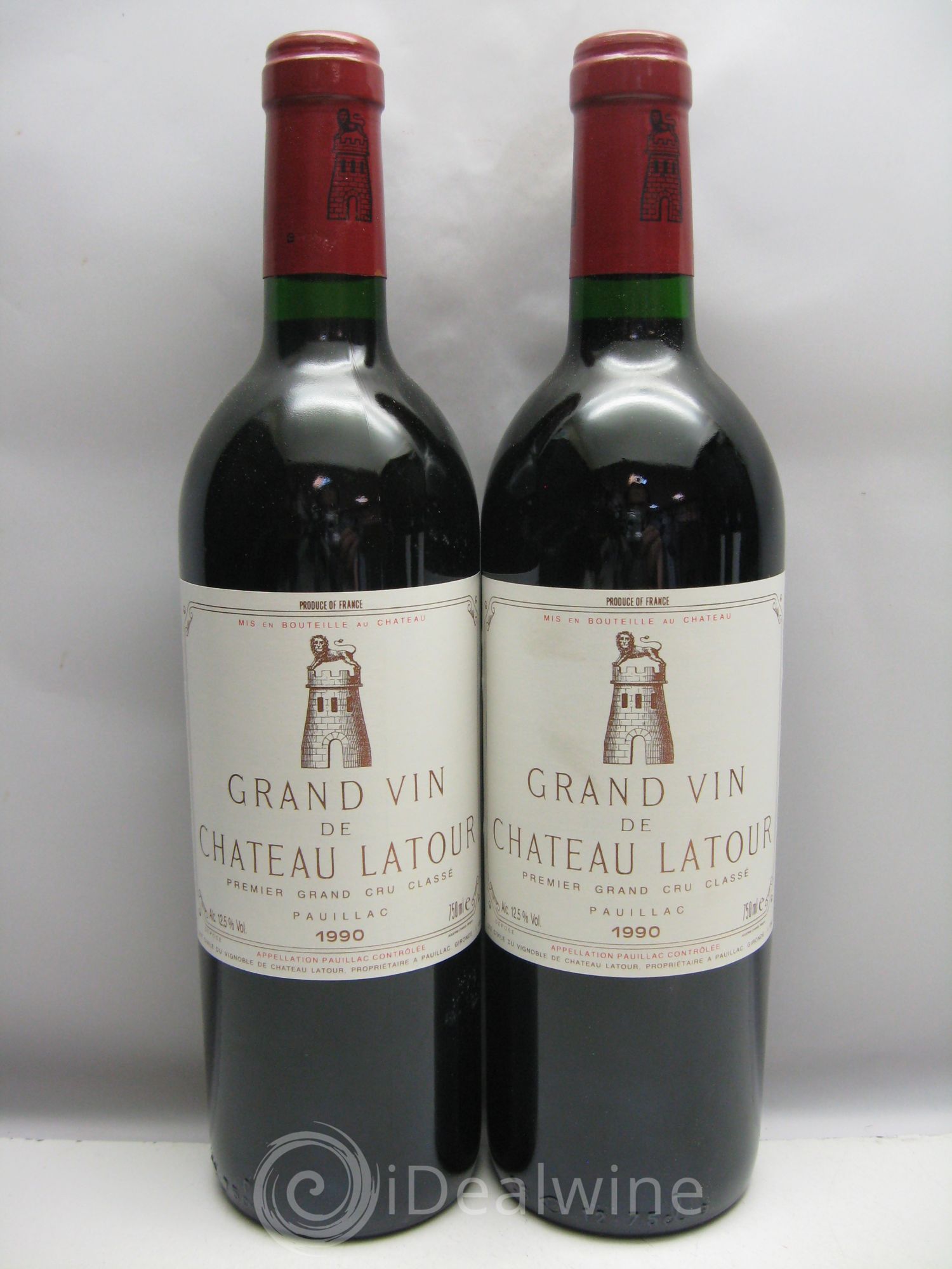 Château Latour 1er Grand Cru Classé 1990 - Lot de 6 bouteilles - 1