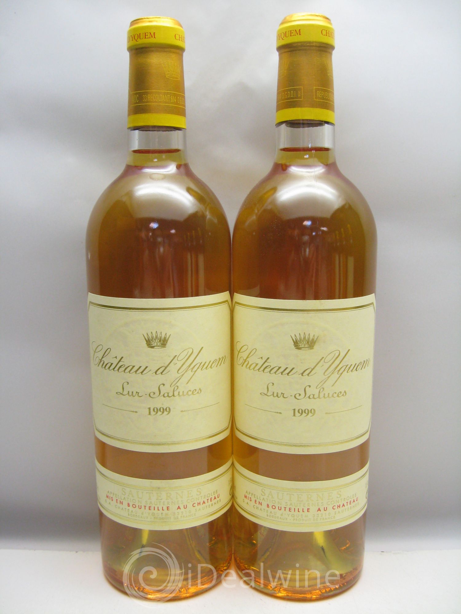 Château d' Yquem 1er Cru Classé Supérieur (caisse sans couvercle) 1999 - Lotto di 12 bottiglie - 1