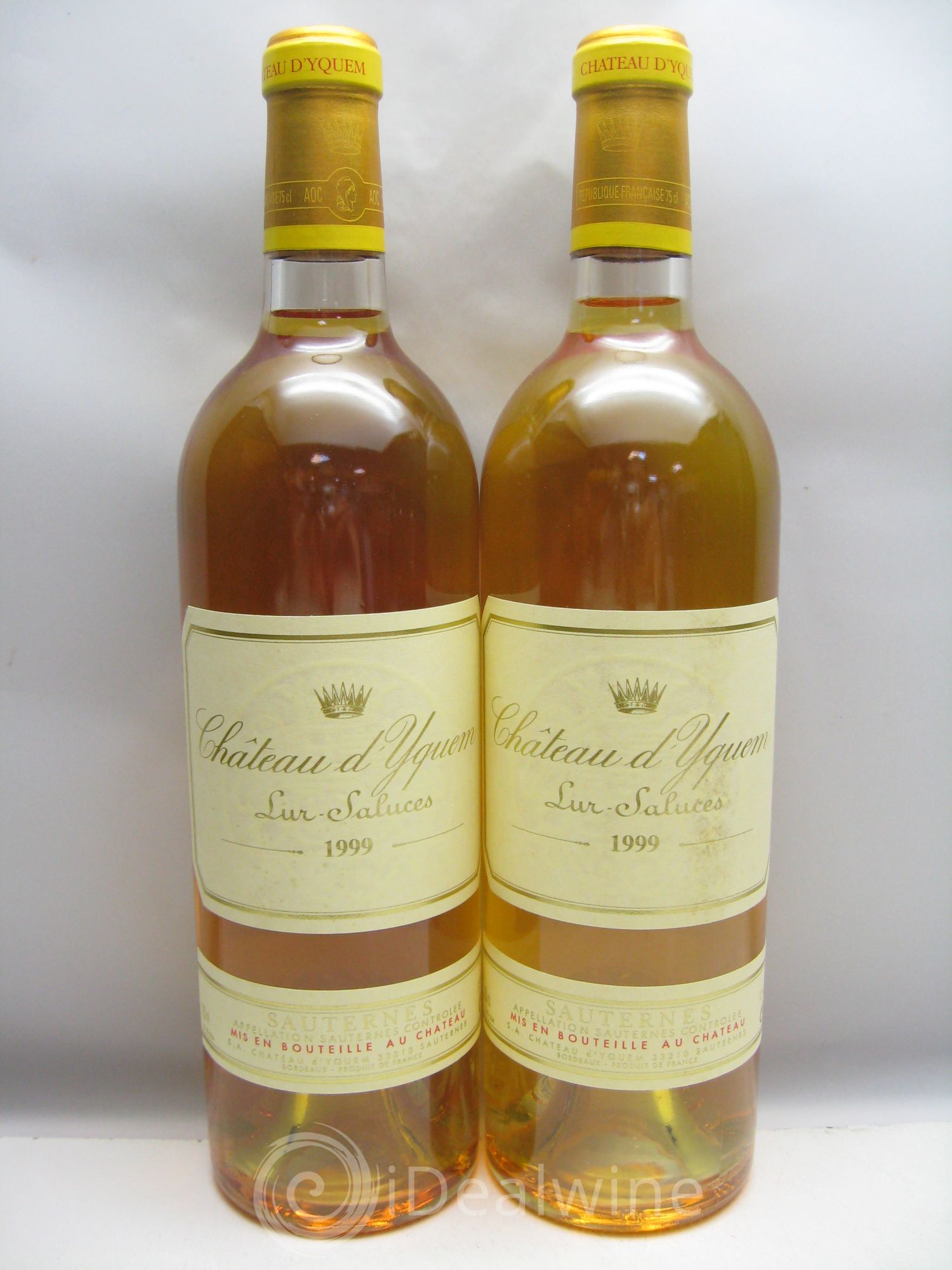Château d' Yquem 1er Cru Classé Supérieur (caisse sans couvercle) 1999 - Lotto di 12 bottiglie - 5