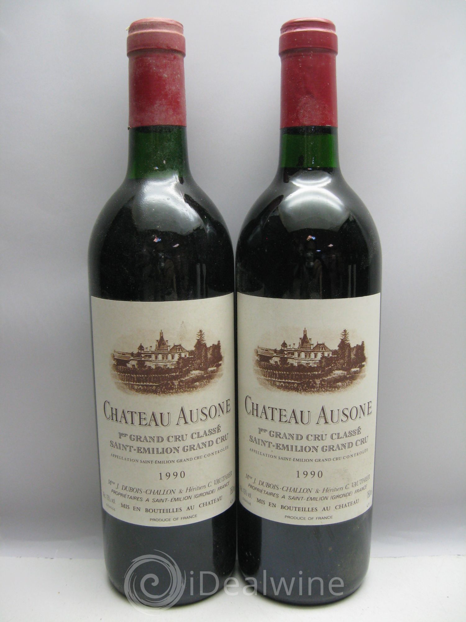 Château Ausone 1er Grand Cru Classé A 1990 - Lot de 12 bouteilles - 2