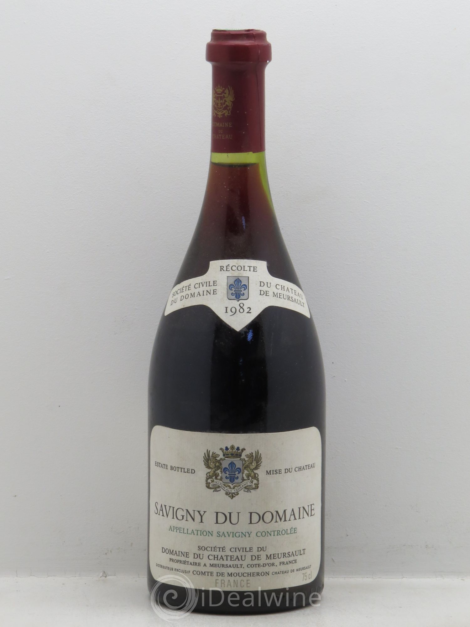 Savigny-lès-Beaune Château de Meursault 1982 - Lot de 1 bouteille - 0