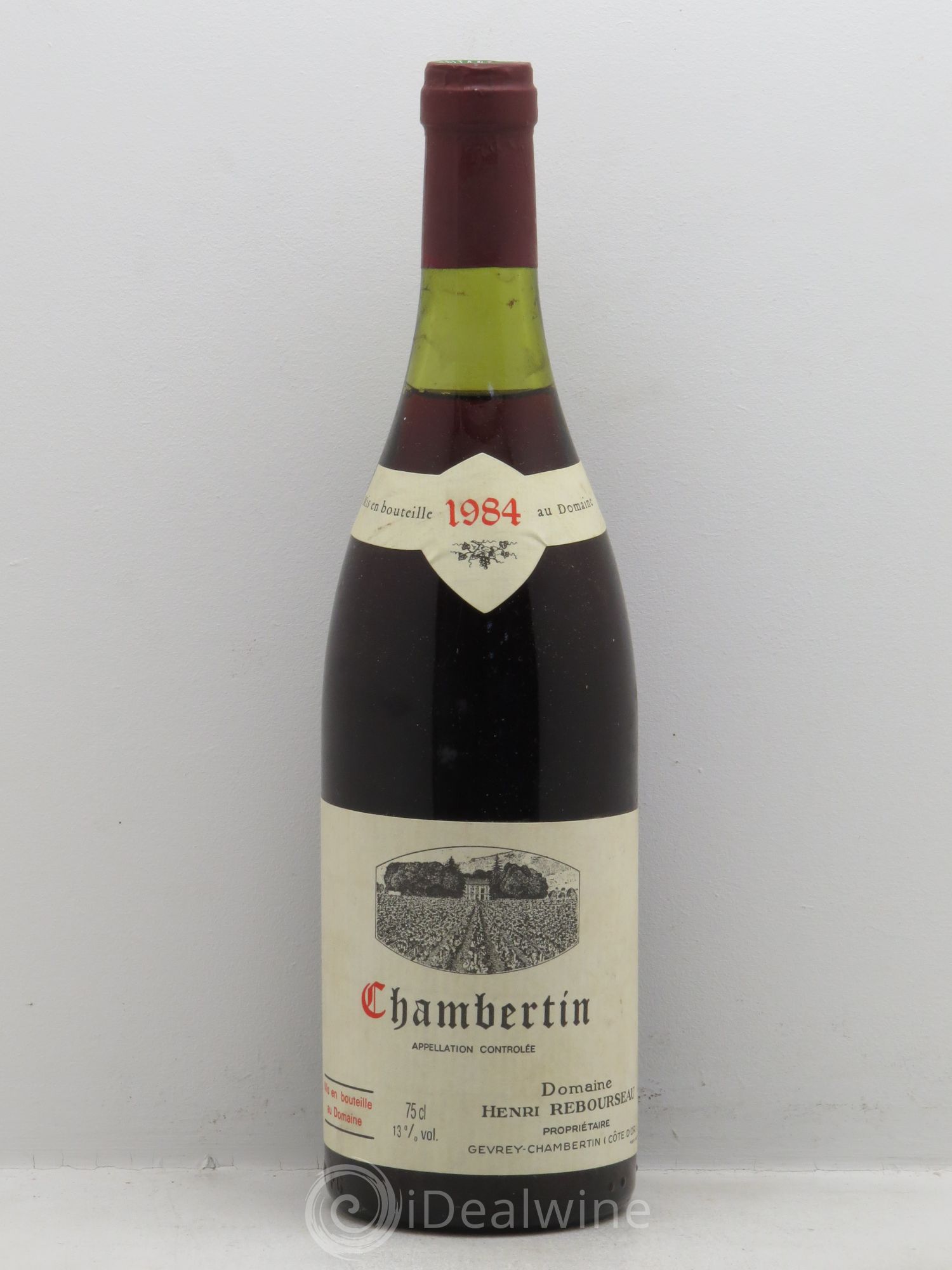 Chambertin Grand Cru Henri Rebourseau 1984 - Lot de 1 bouteille - 0