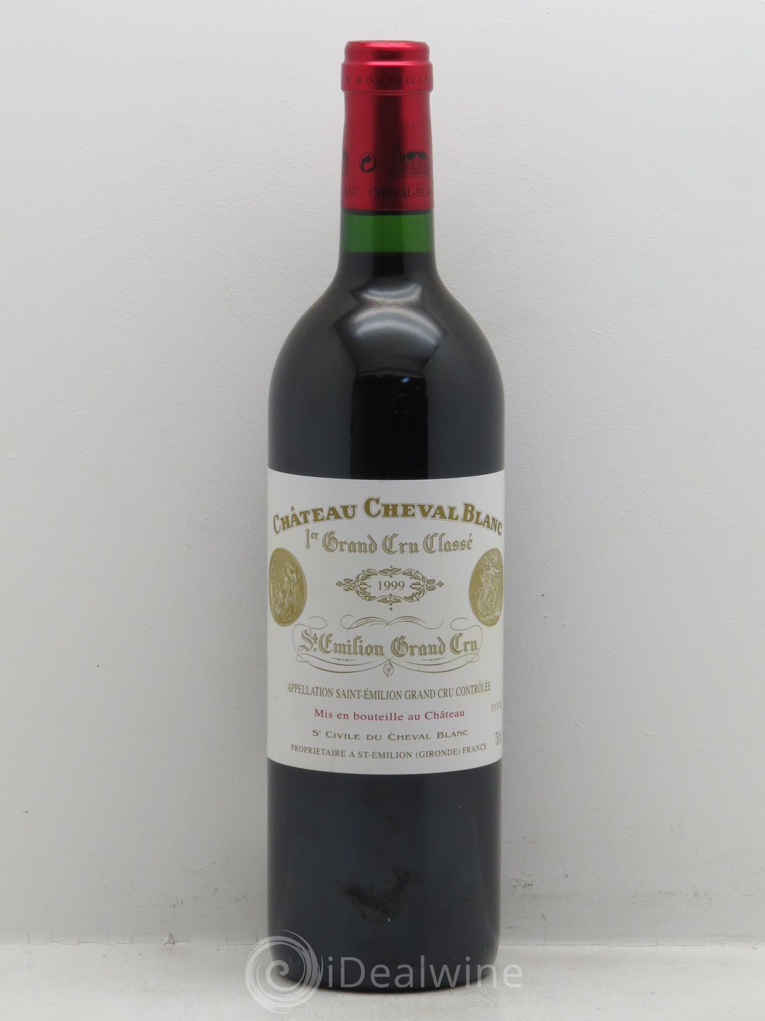 Château Cheval Blanc 1er Grand Cru Classé A 1999 - Lot de 1 bouteille - 0