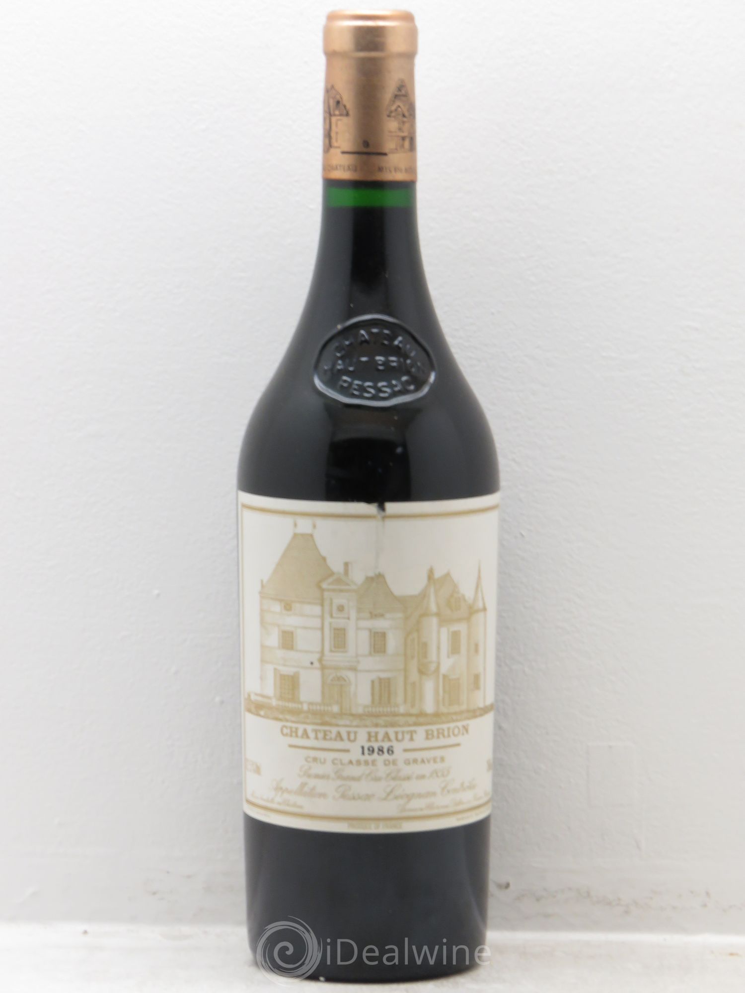 Château Haut Brion 1er Grand Cru Classé 1986 - Lot de 1 bouteille - 0