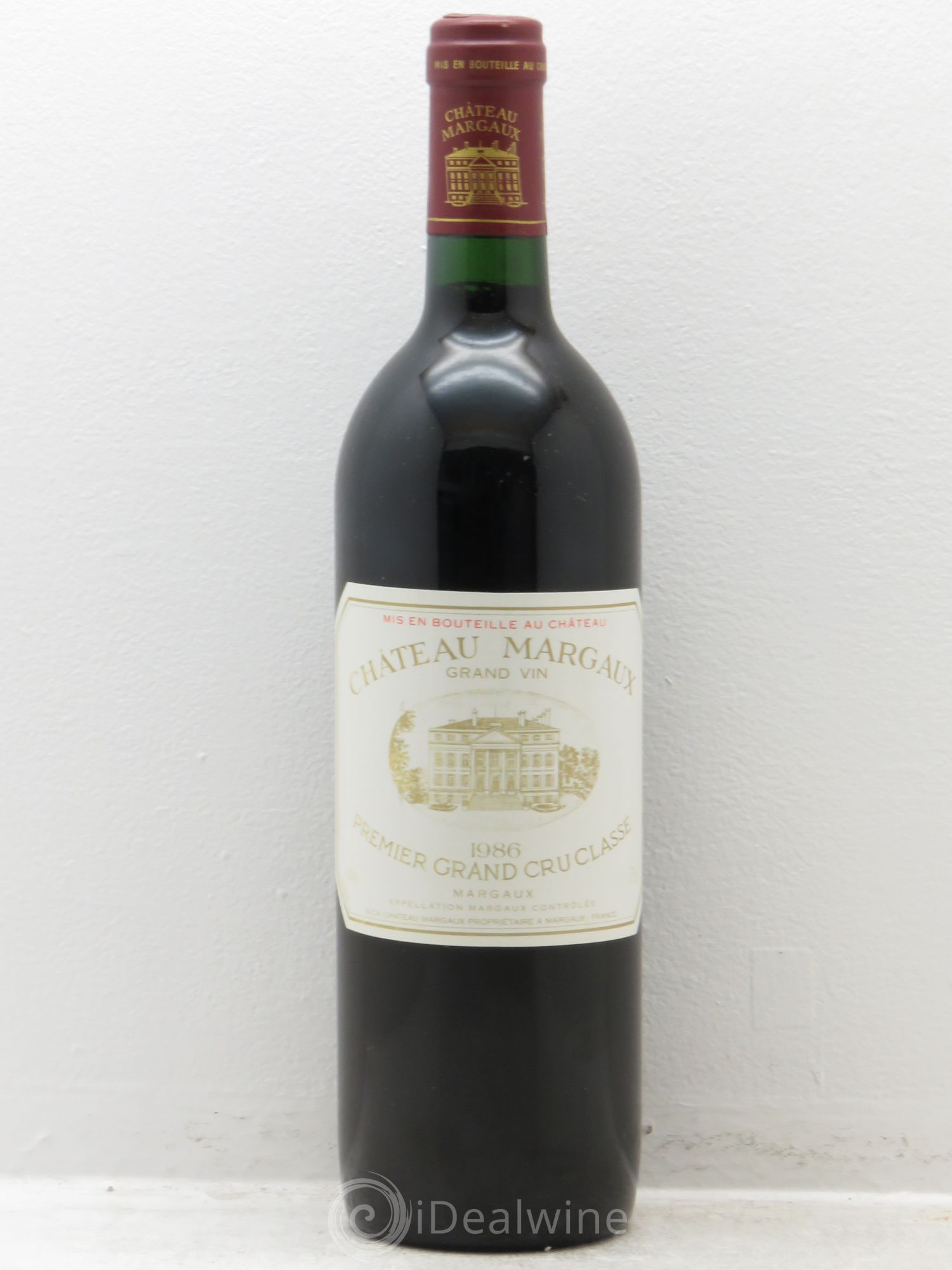 Château Margaux 1er Grand Cru Classé 1986 - Lot de 1 bouteille - 0