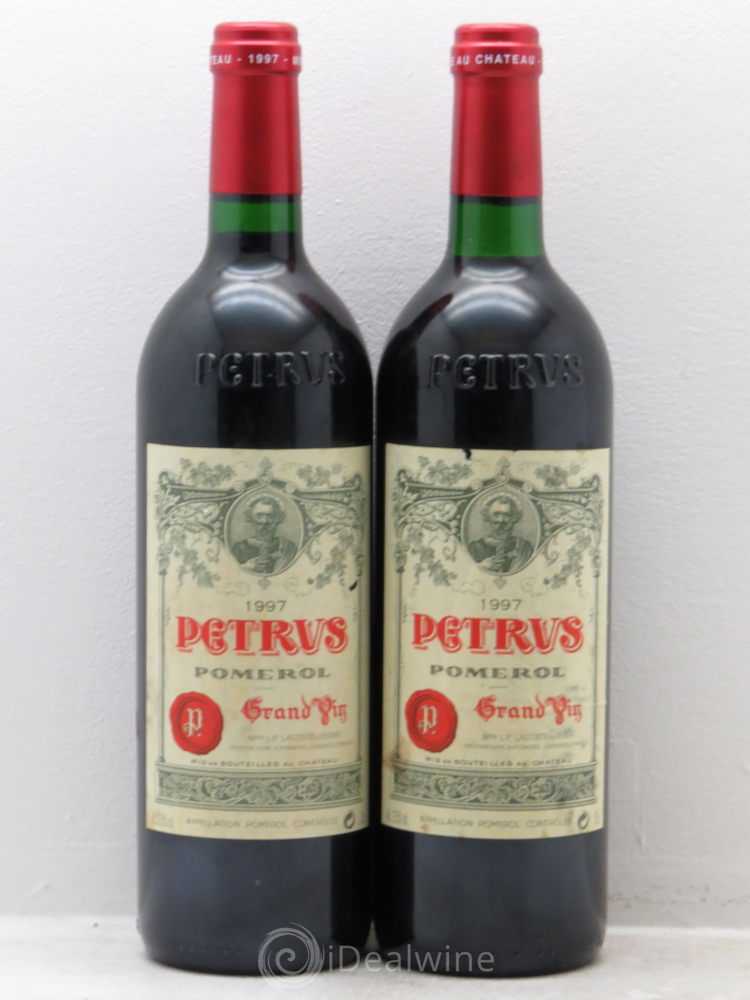 Petrus 1997 - Lot de 2 bouteilles - 0