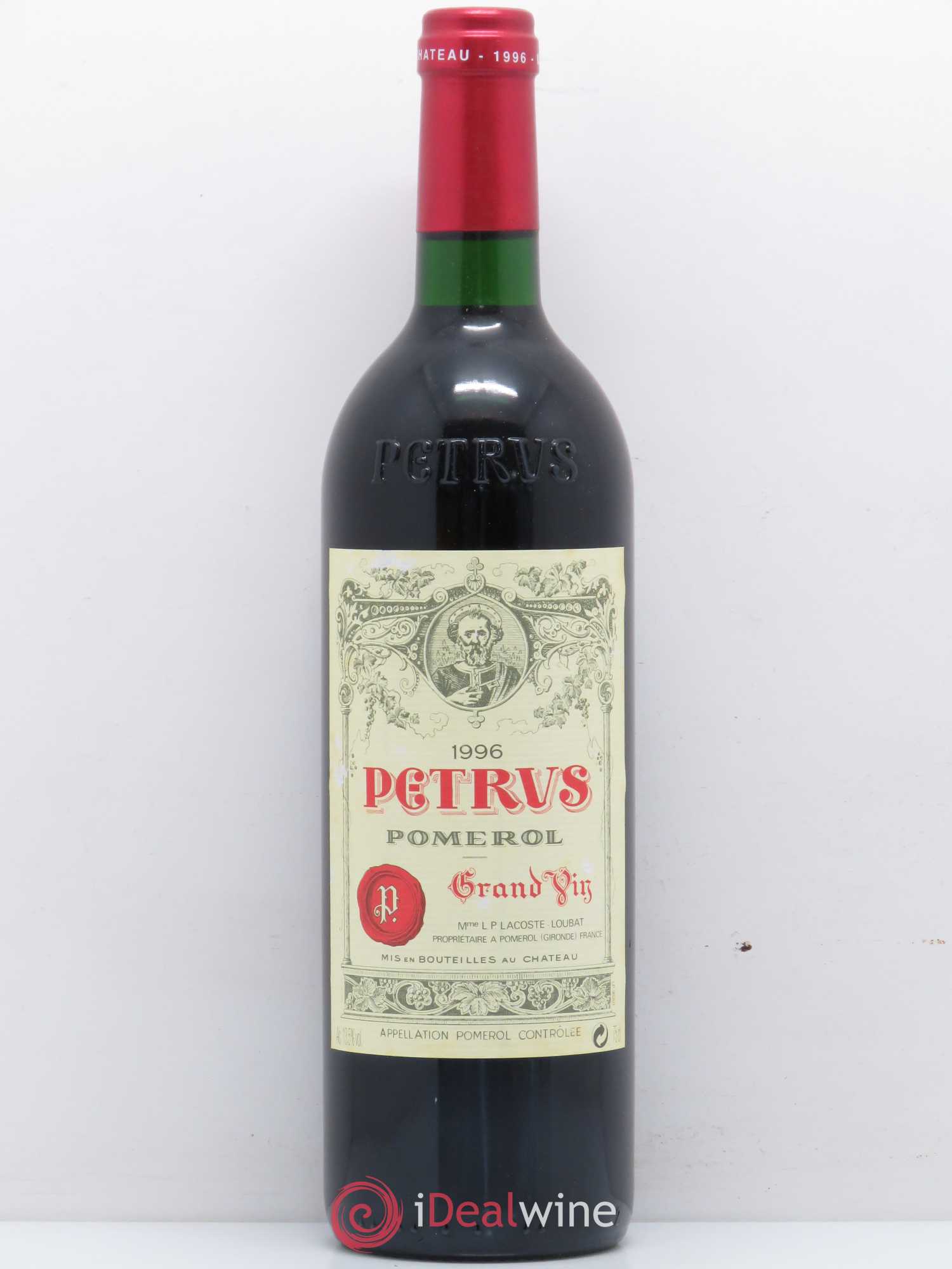 Petrus 1996 - Lot de 1 bouteille - 0