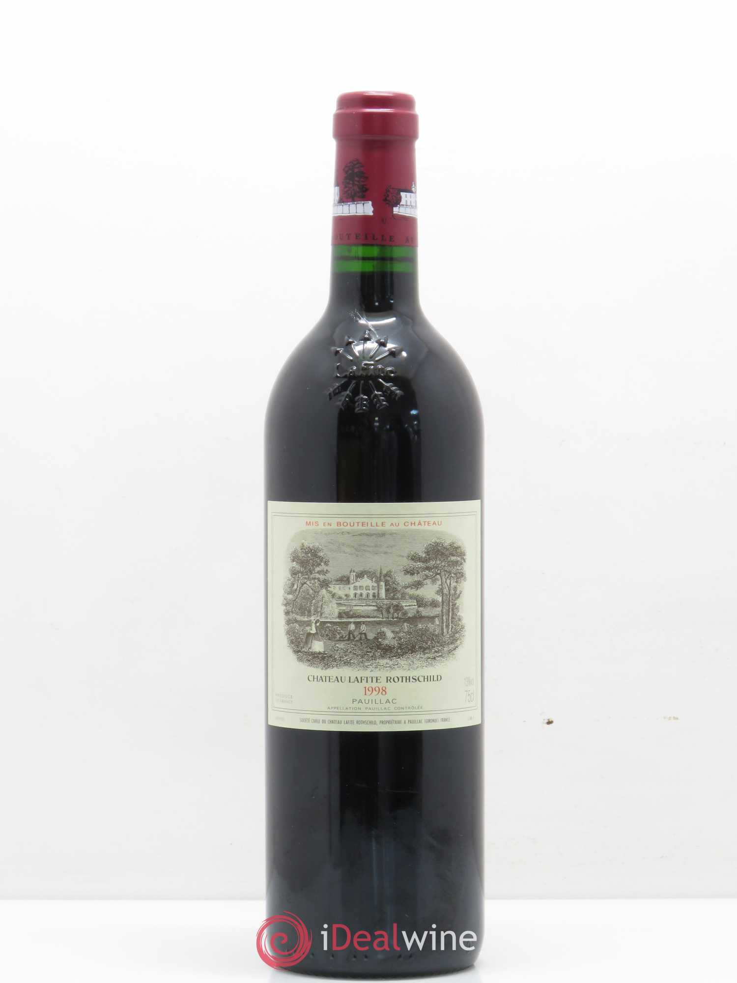 Château Lafite Rothschild 1er Grand Cru Classé 1998 - Lot de 1 bouteille - 0