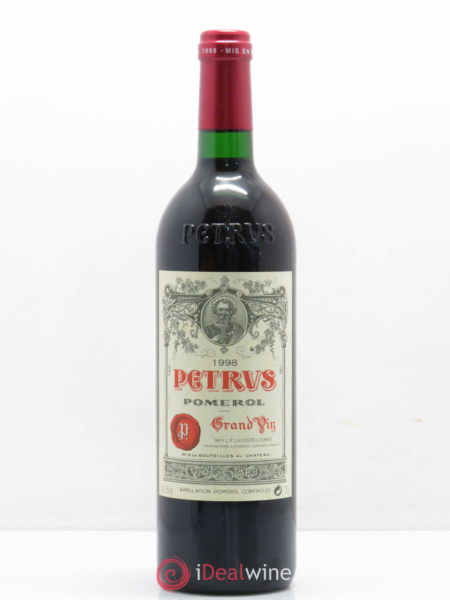 Petrus 1998 - Lot de 1 bouteille - 0
