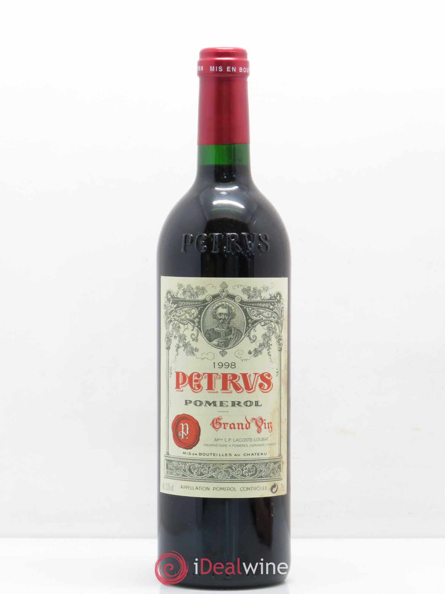 Petrus 1998 - Lot de 1 bouteille - 0
