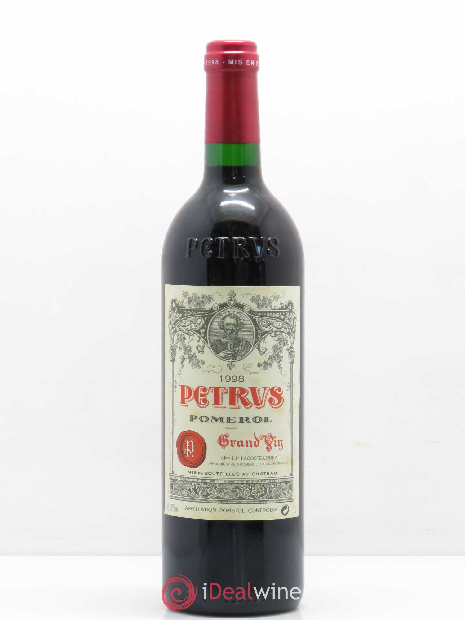 Petrus 1998 - Lot de 1 bouteille - 0