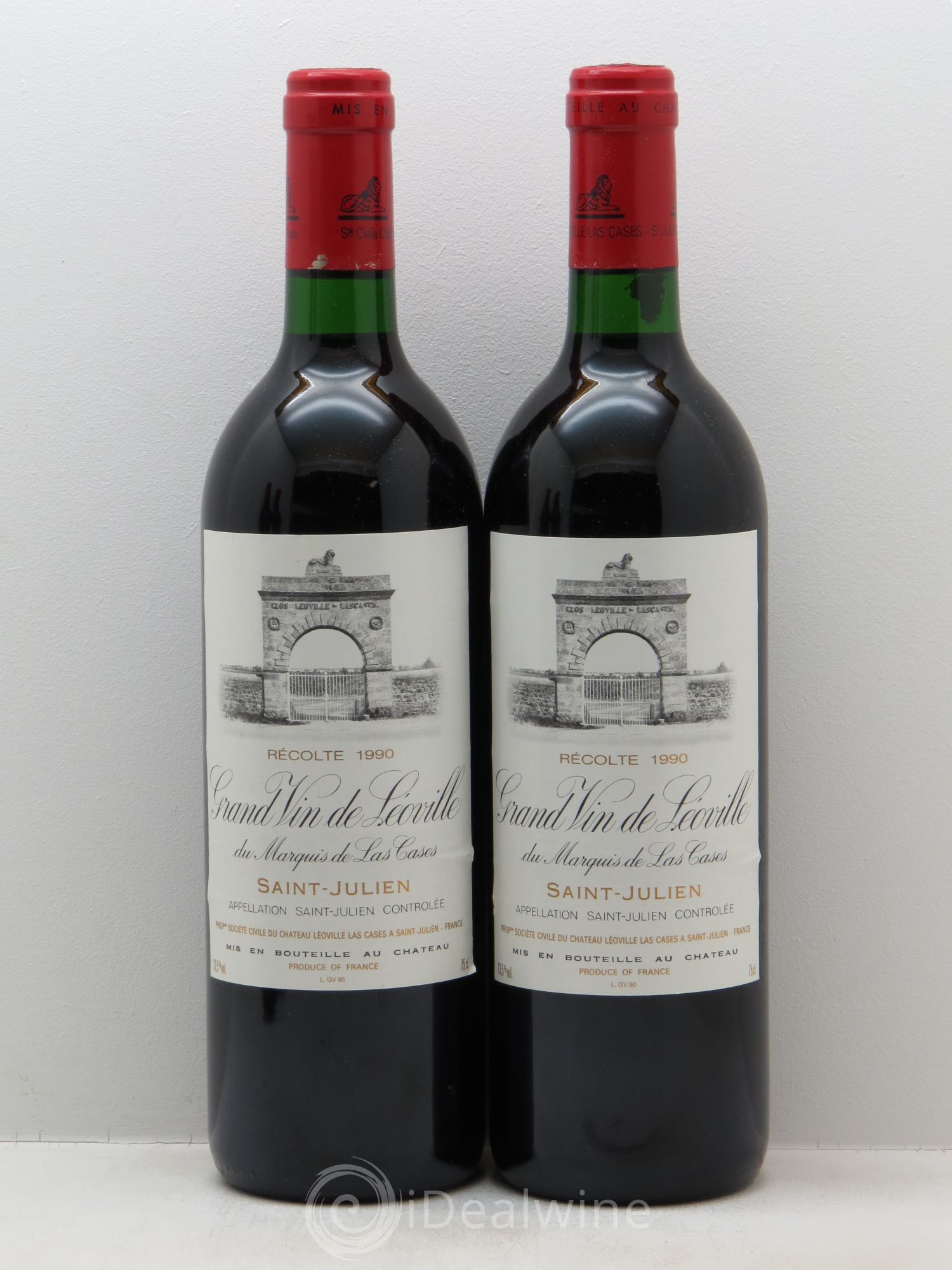Château Léoville Las Cases 2ème Grand Cru Classé 1990 - Lot de 6 bouteilles - 2