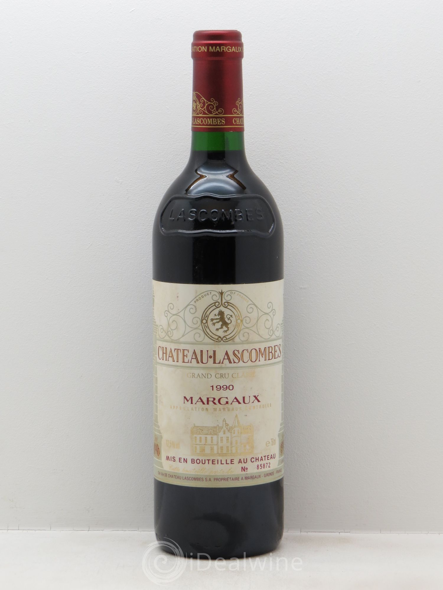 Château Lascombes 2ème Grand Cru Classé 1990 - Lot de 6 bouteilles - 0