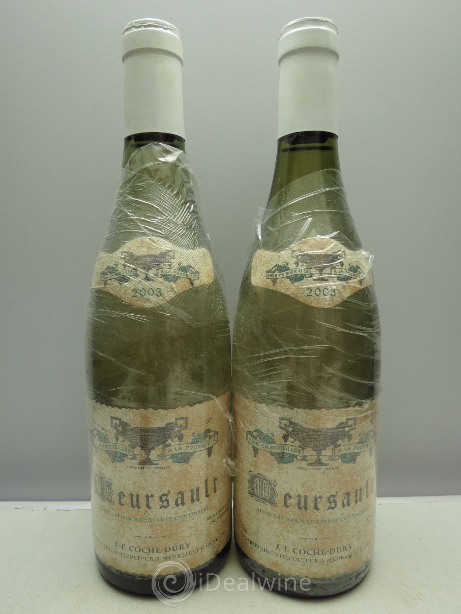 Meursault Coche Dury (Domaine) 2003 - Lot de 2 bouteilles - 0