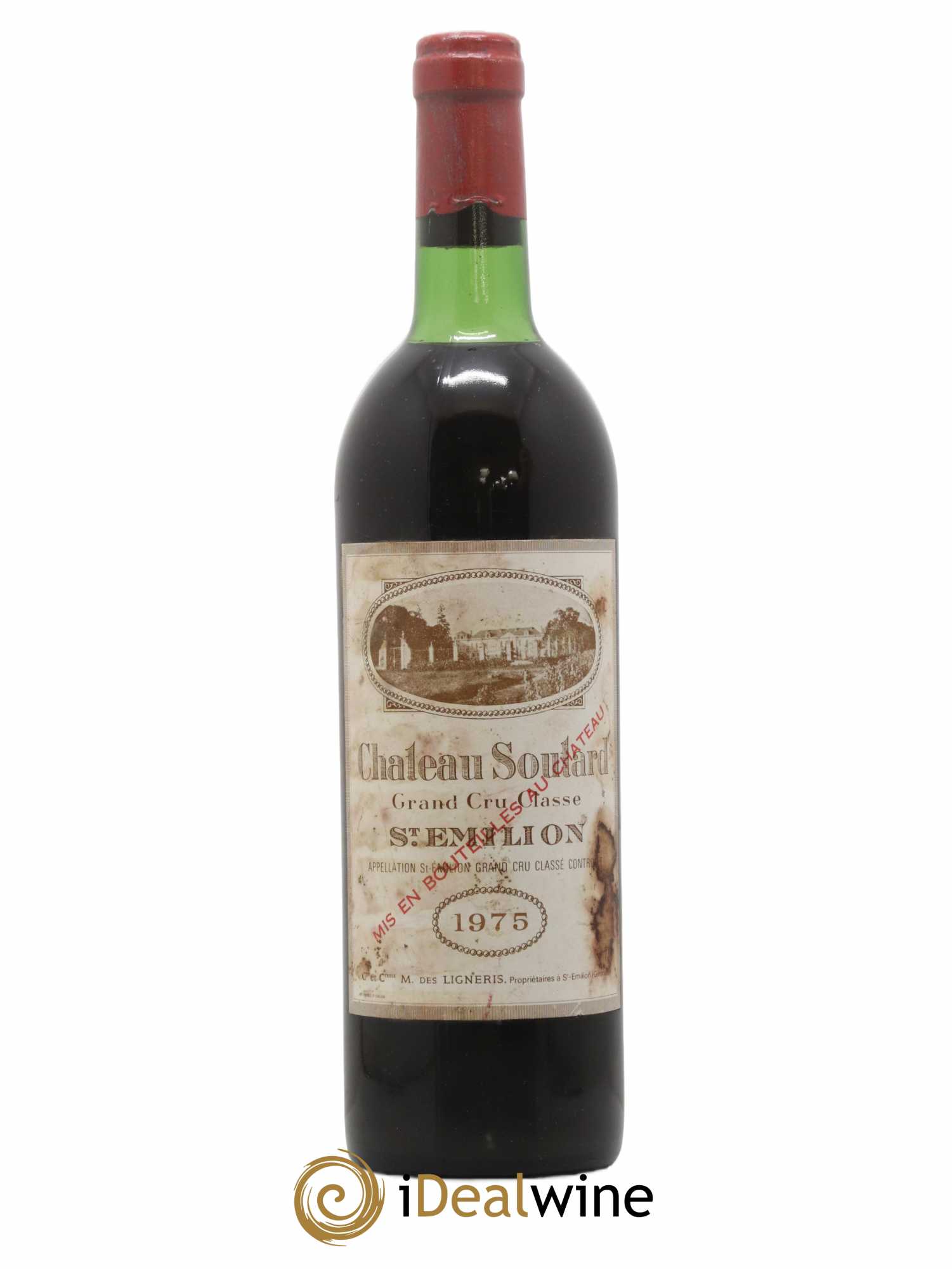 Château Soutard Grand Cru Classé 1975 - Lot de 1 bouteille - 0