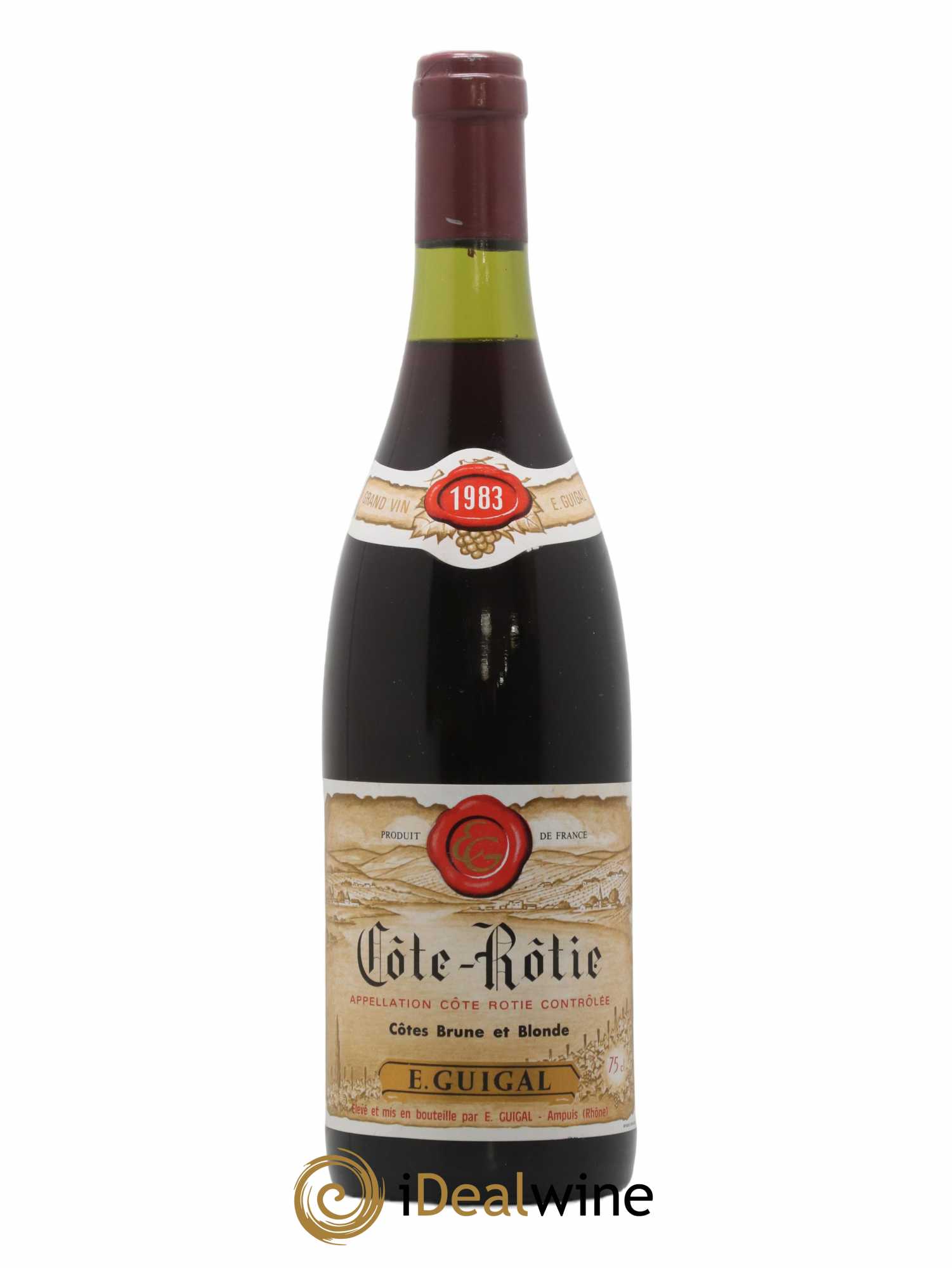 Côte-Rôtie Côtes Brune et Blonde Guigal 1983 - Lot de 1 bouteille - 0