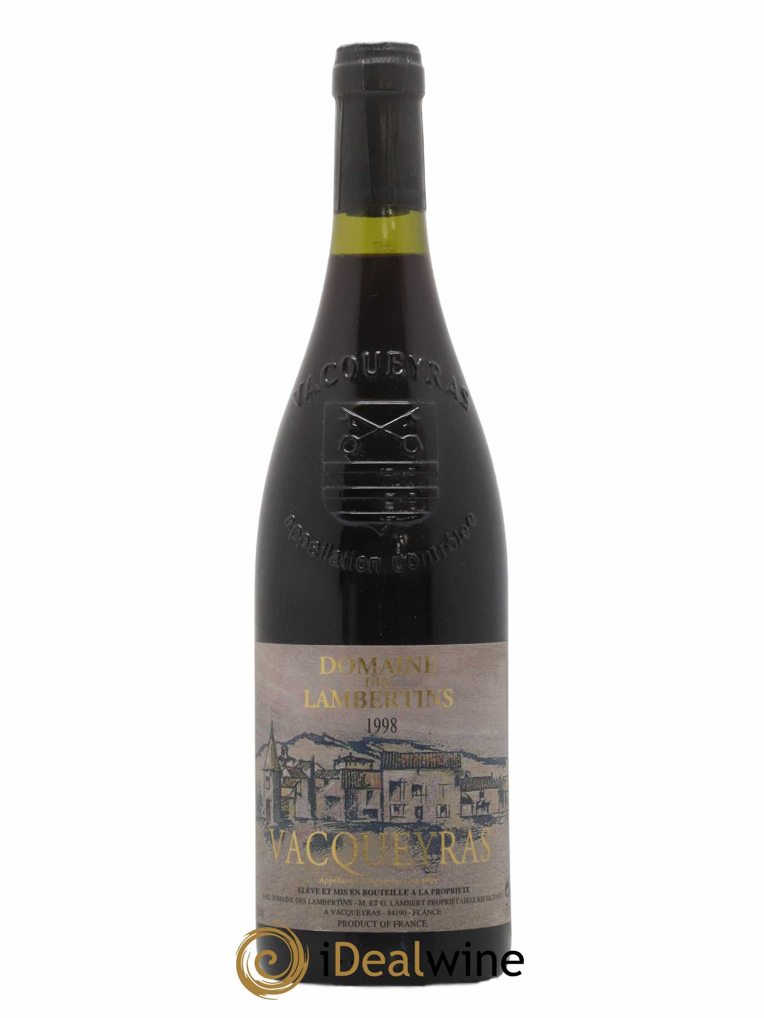 Vacqueyras 1998 - Posten von 1 Flasche - 0