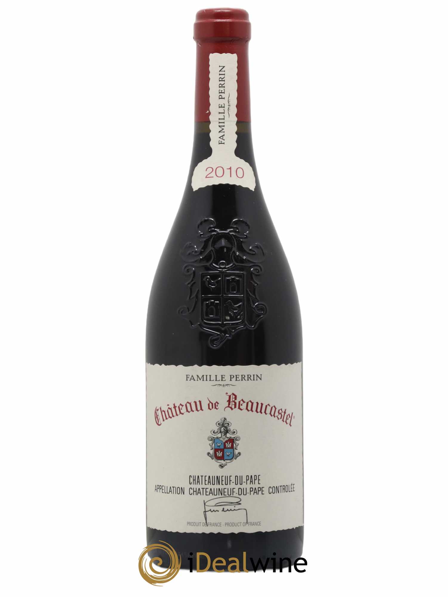 Châteauneuf-du-Pape Château de Beaucastel Famille Perrin 2010 - Lot de 1 bouteille - 0