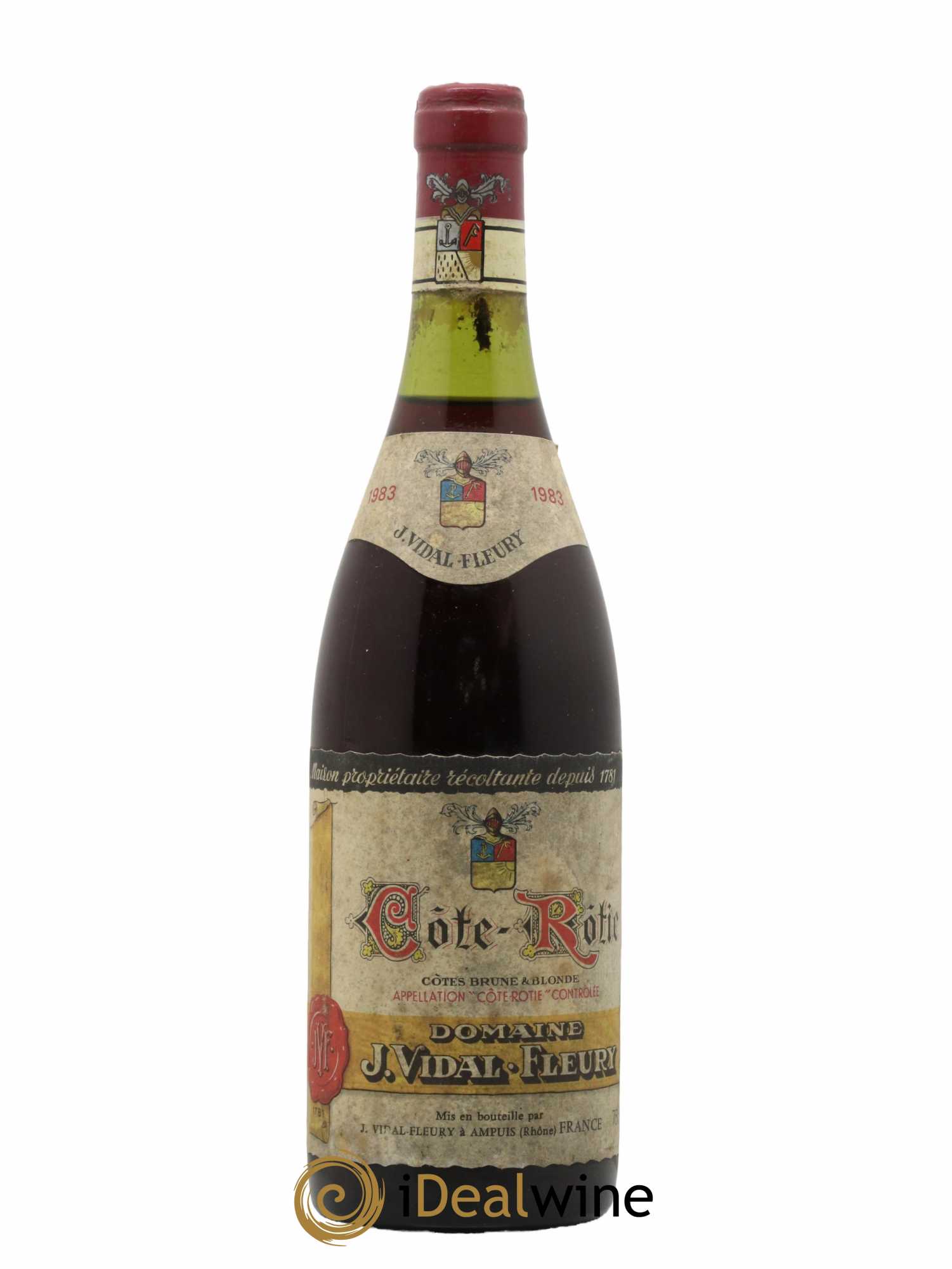 Côte-Rôtie Brune et Blonde Vidal Fleury 1983 - Lot de 1 bouteille - 0