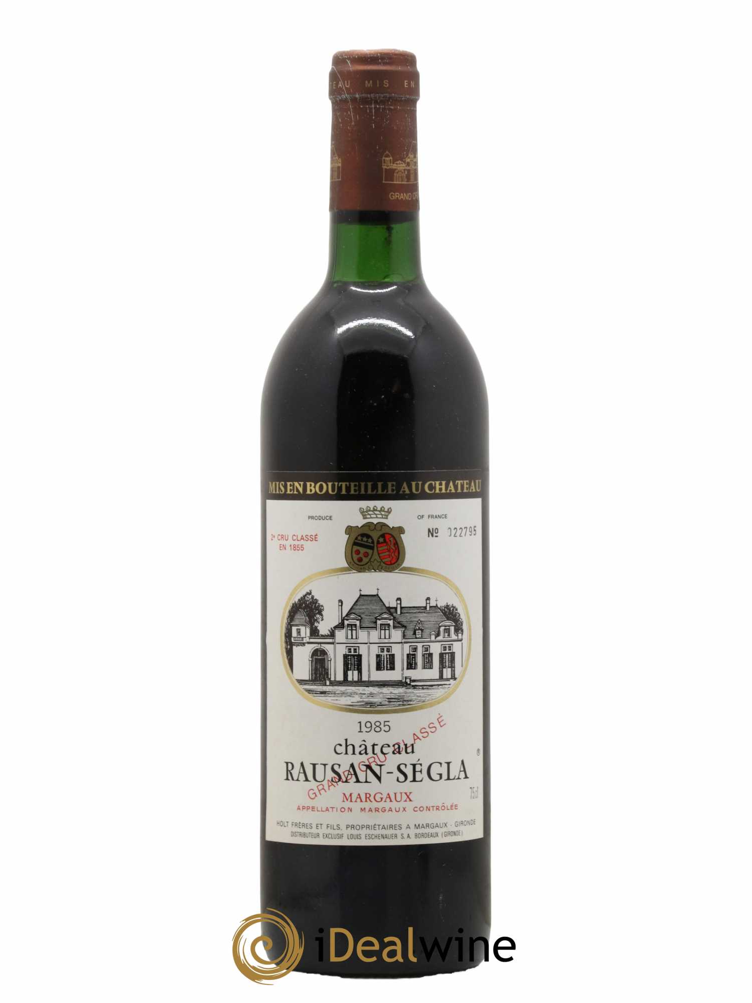 Château Rauzan Ségla Grand Cru Classé 1985 - Lot de 1 bouteille - 0