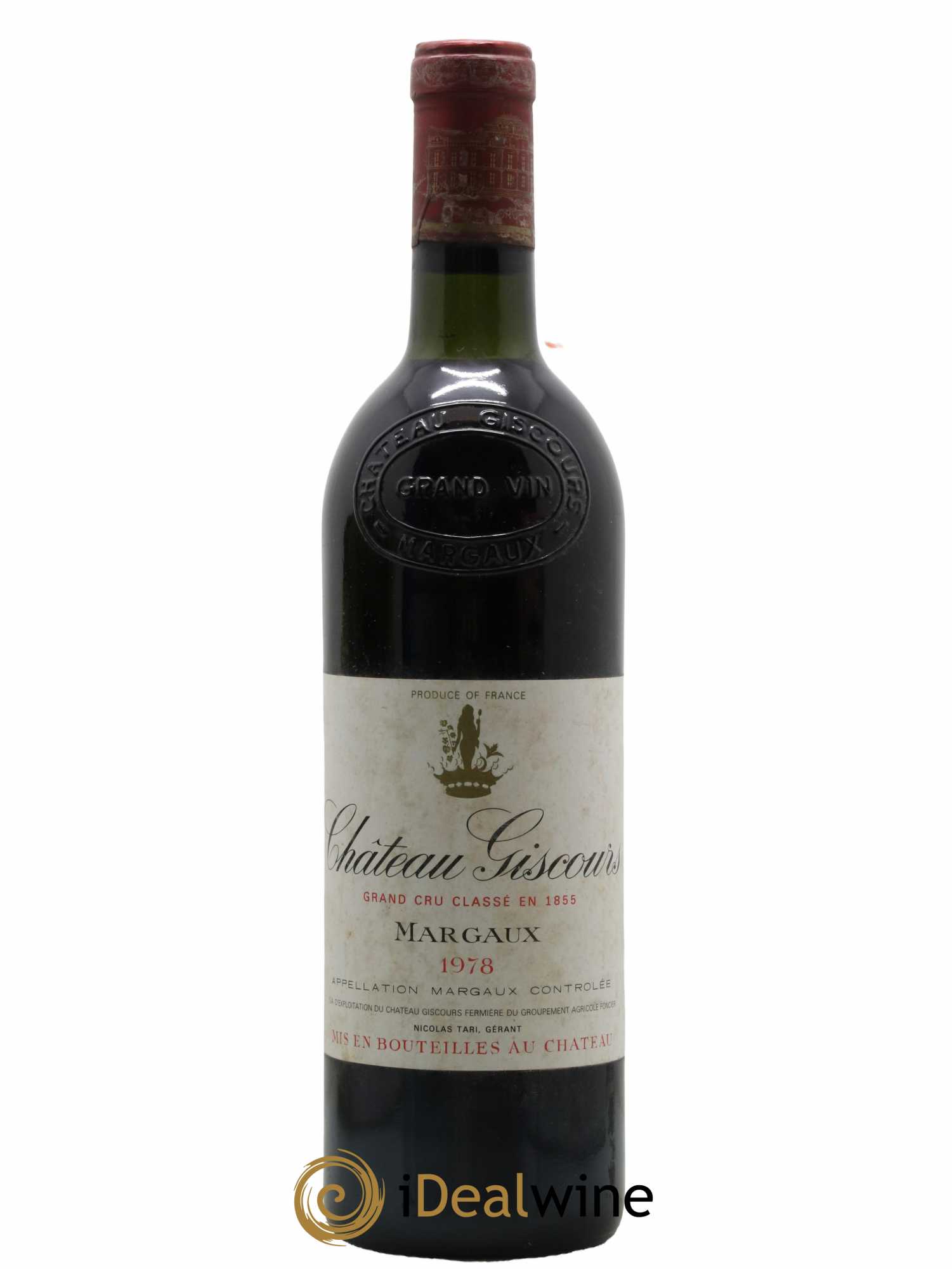 Château Giscours 3ème Grand Cru Classé 1978 - Lot de 1 bouteille - 0