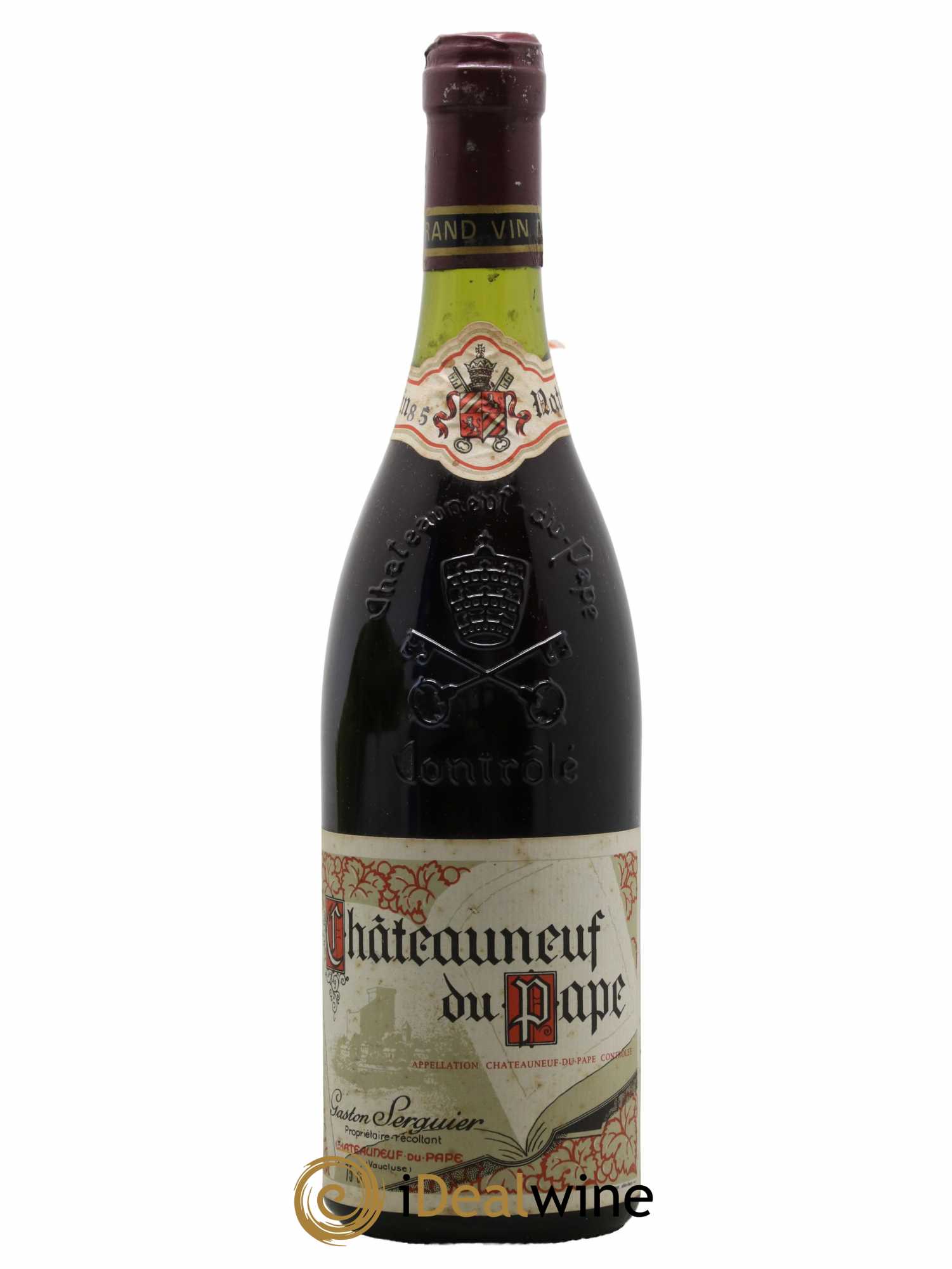 Châteauneuf-du-Pape Domaine Serguier 1985 - Lot de 1 bouteille - 0