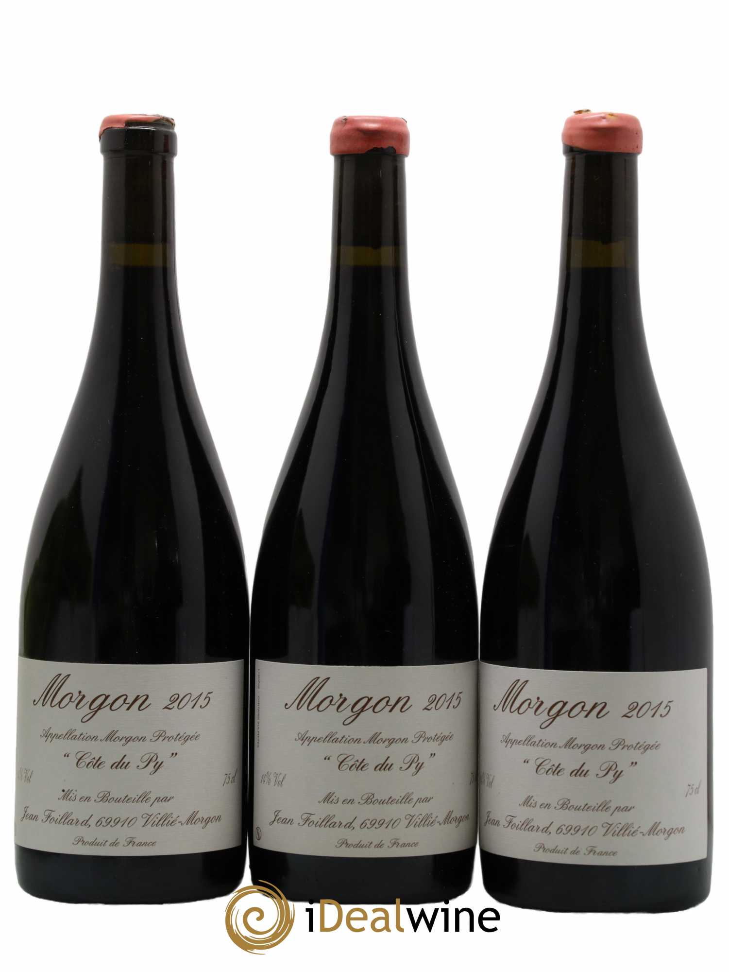 Morgon Côte du Py Jean Foillard 2015 - Lot de 3 bouteilles - 0