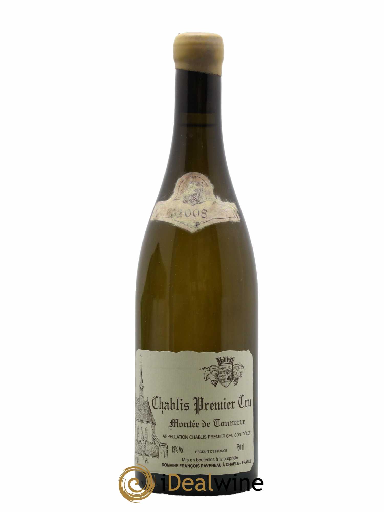 Chablis 1er Cru Montée de Tonnerre Raveneau (Domaine) 2008 - Lot de 1 bouteille - 0