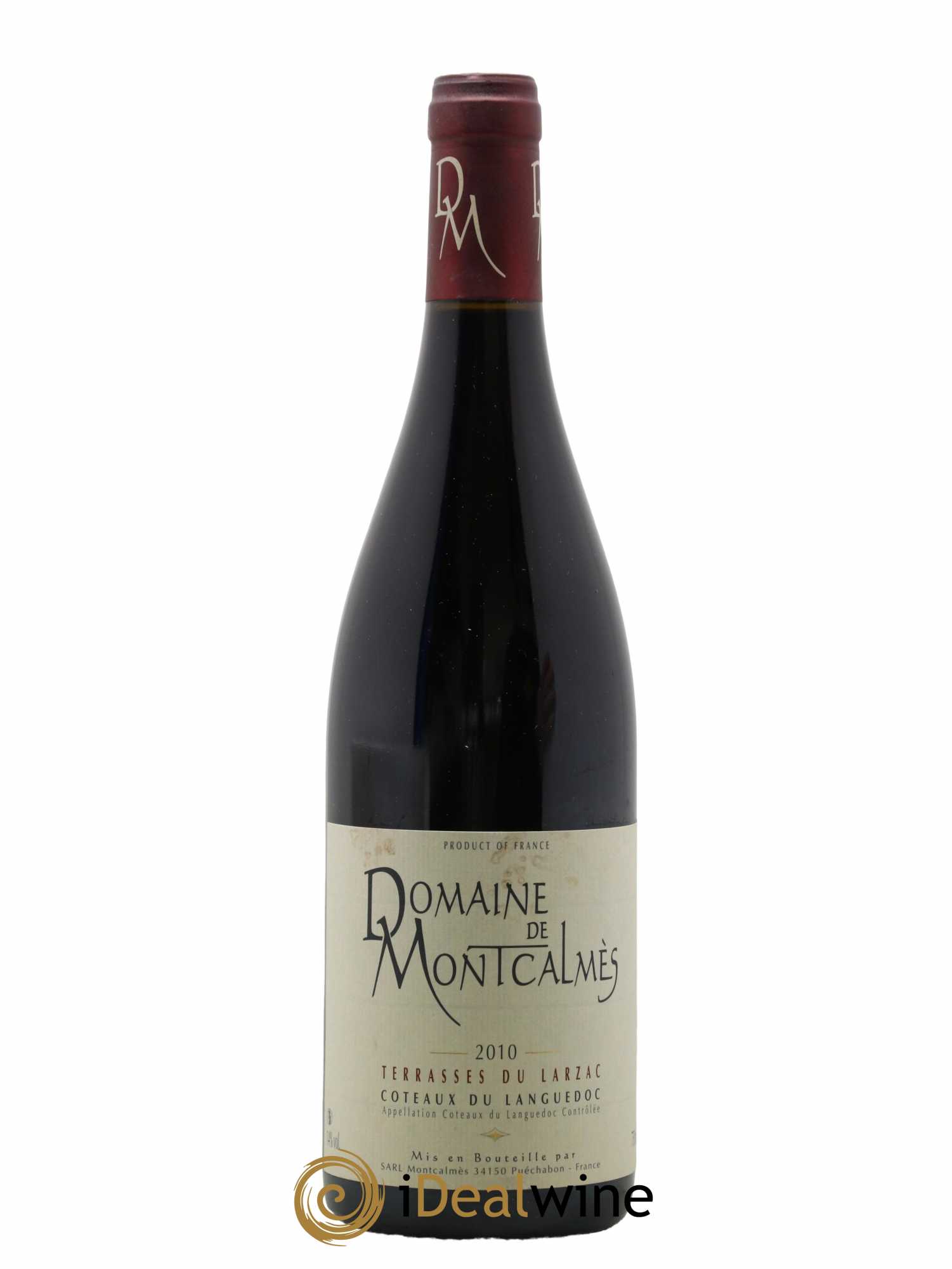 Coteaux du Languedoc Domaine de Montcalmès Frédéric Pourtalié 2010 - Lot de 1 bouteille - 0