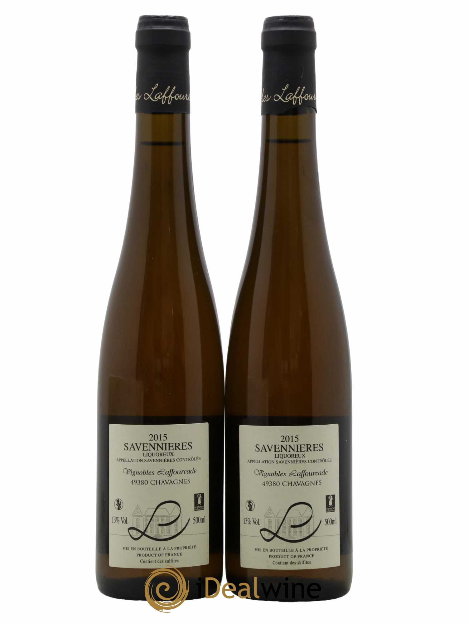 Savennières Clos La Royauté SCA Laffourcade 2015 - Lotto di 2 bottiglie - 1