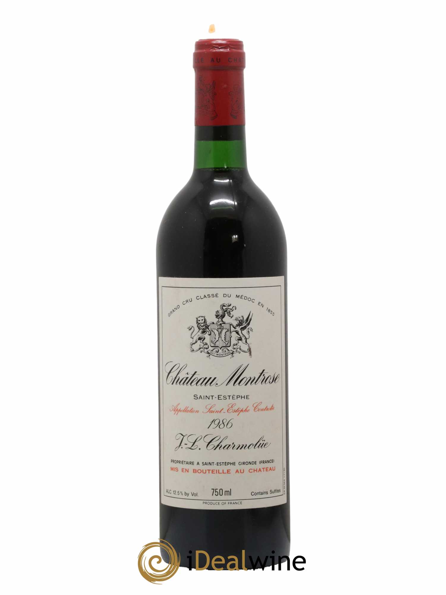 Château Montrose 2ème Grand Cru Classé 1986 - Lot de 1 bouteille - 0