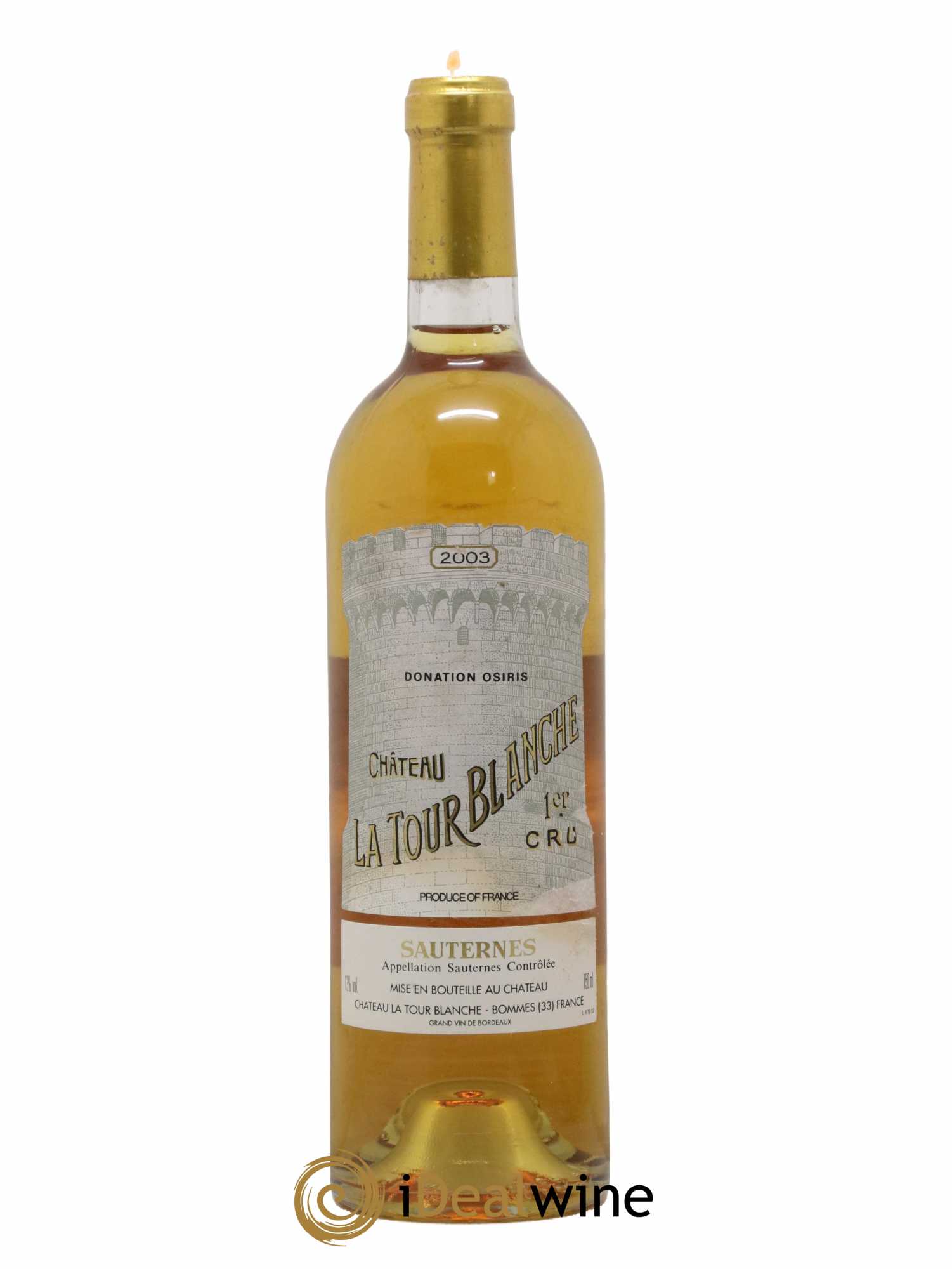 Château la Tour Blanche 1er Grand Cru Classé 2003 - Lotto di 1 bottiglia - 0
