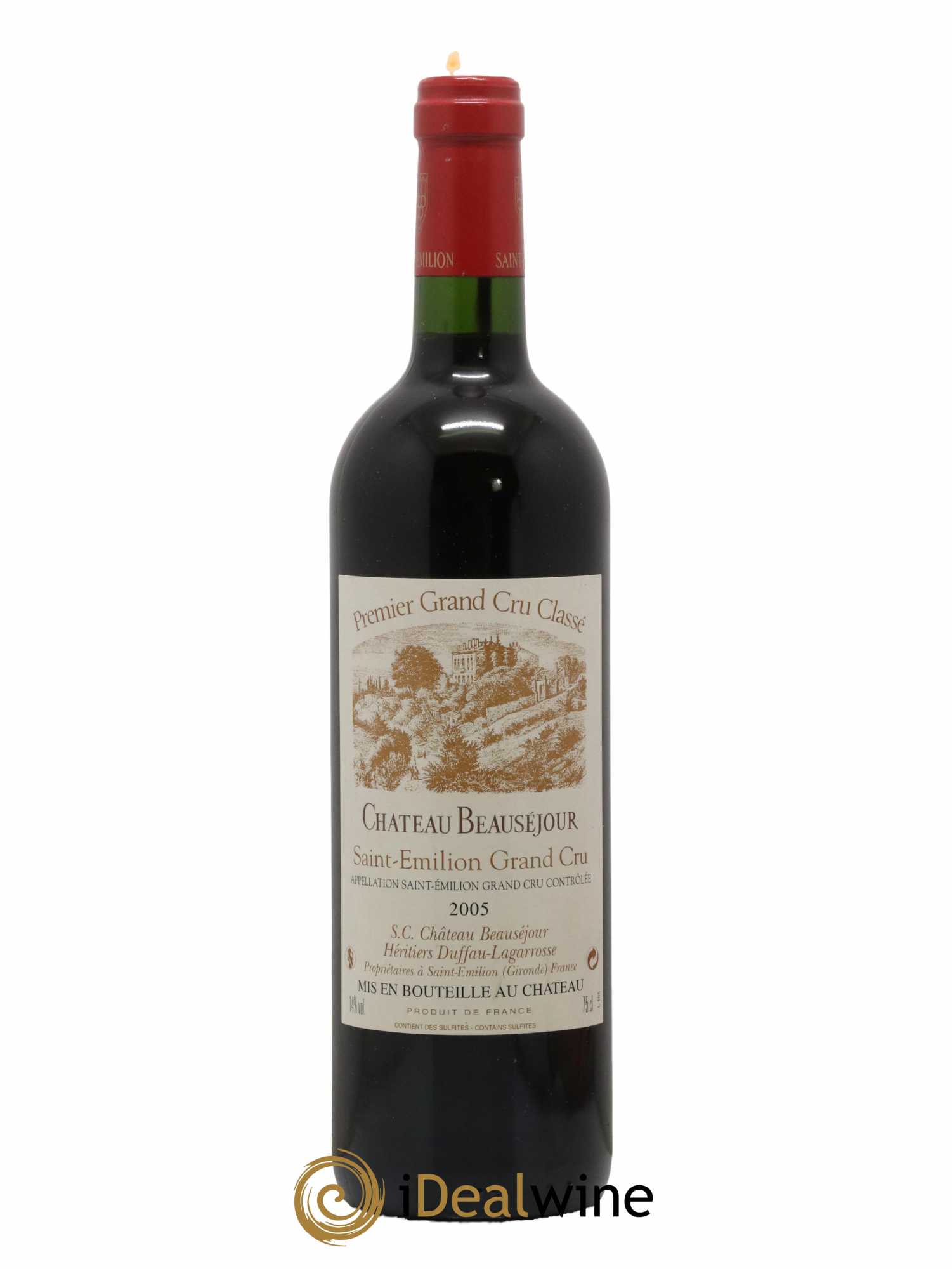 Château Beauséjour (Duffau-Lagarrosse) 1er Grand Cru Classé B 2005 - Lot of 1 bottle - 0