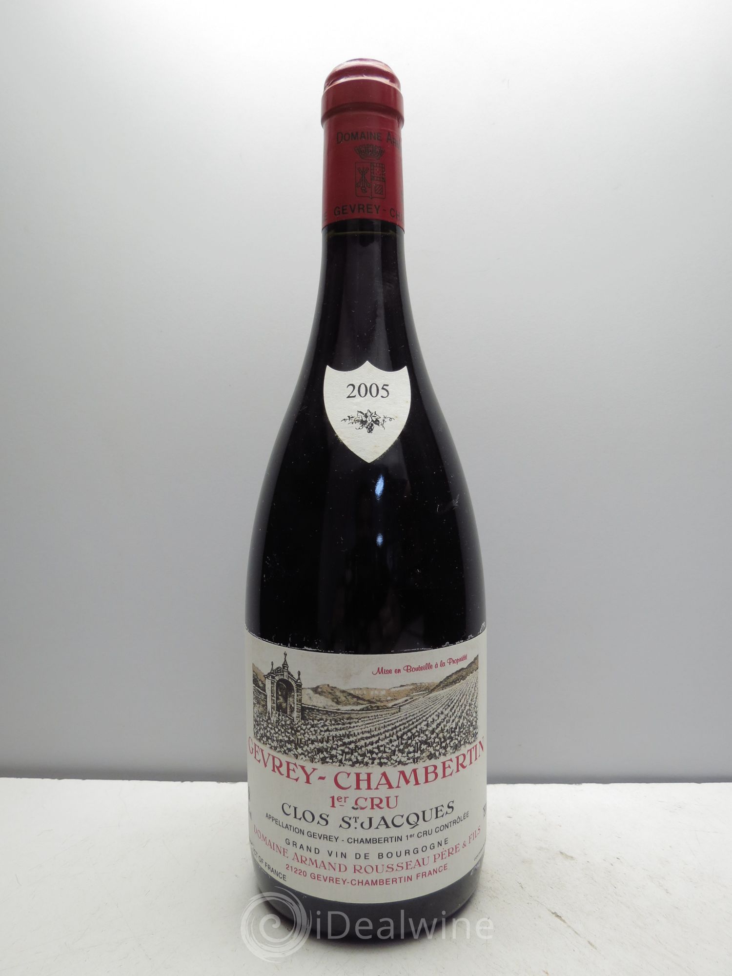 Gevrey-Chambertin 1er Cru Clos Saint-Jacques Armand Rousseau (Domaine) 2005 - Lot de 1 bouteille - 0