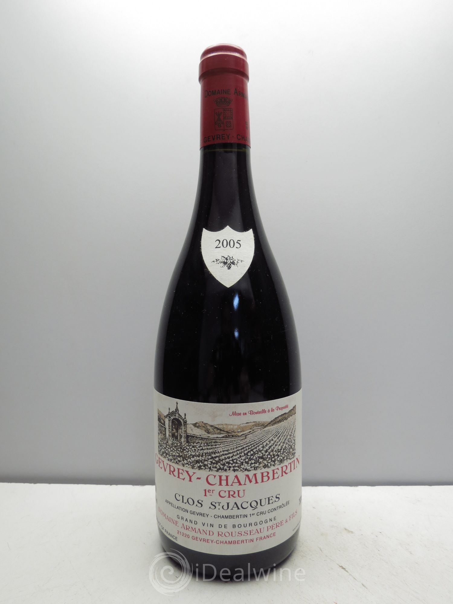 Gevrey-Chambertin 1er Cru Clos Saint-Jacques Armand Rousseau (Domaine) 2005 - Lot de 1 bouteille - 0