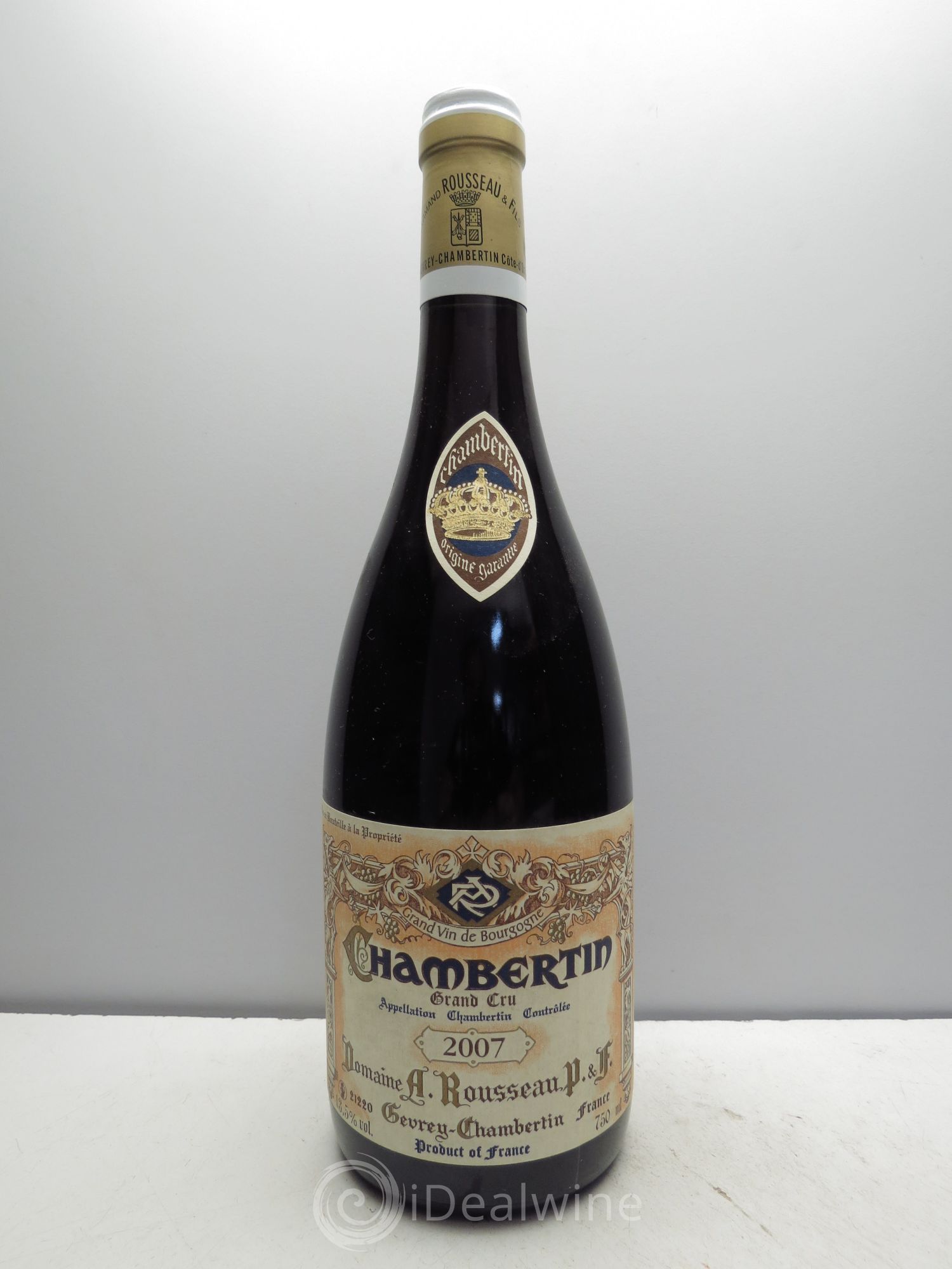 Chambertin Grand Cru Armand Rousseau (Domaine) 2007 - Lot de 1 bouteille - 0