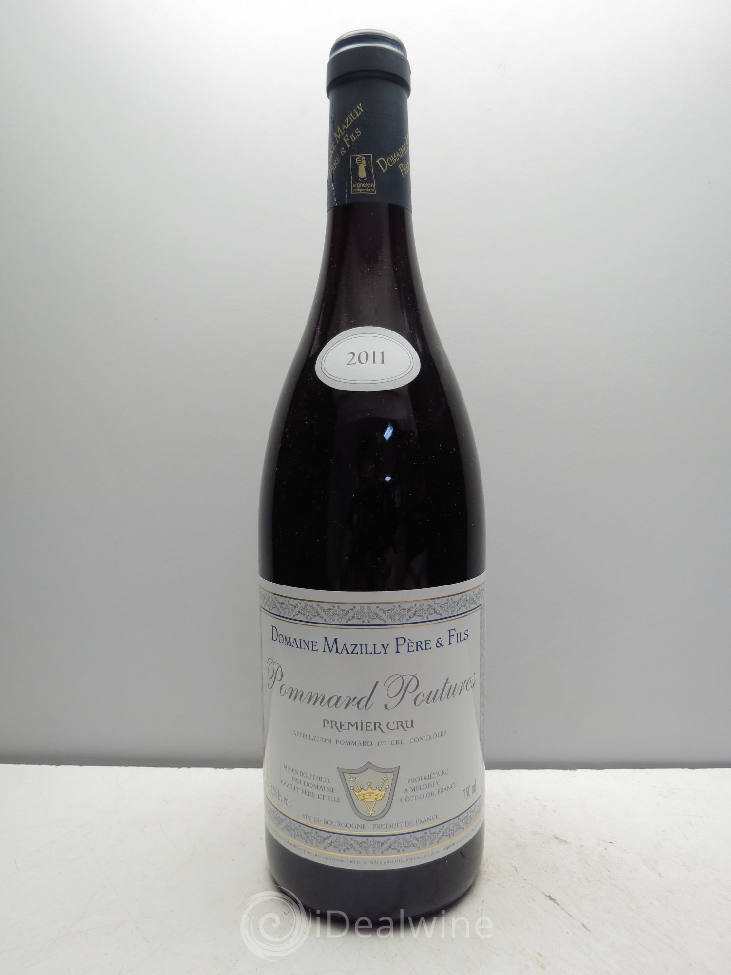Pommard Poutures Domaine Mazilly 2011 - Posten von 1 Flasche - 0