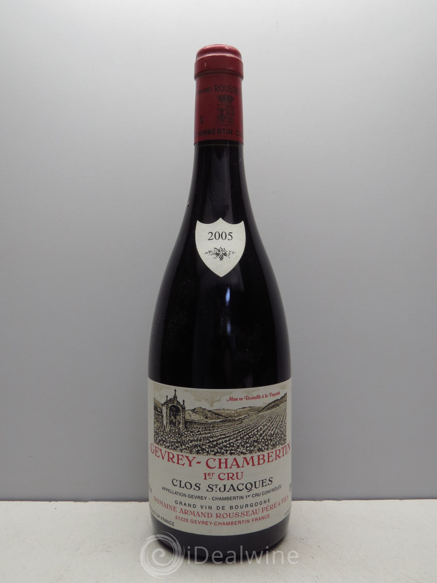 Gevrey-Chambertin 1er Cru Clos Saint-Jacques Armand Rousseau (Domaine) 2005 - Lot de 1 bouteille - 0