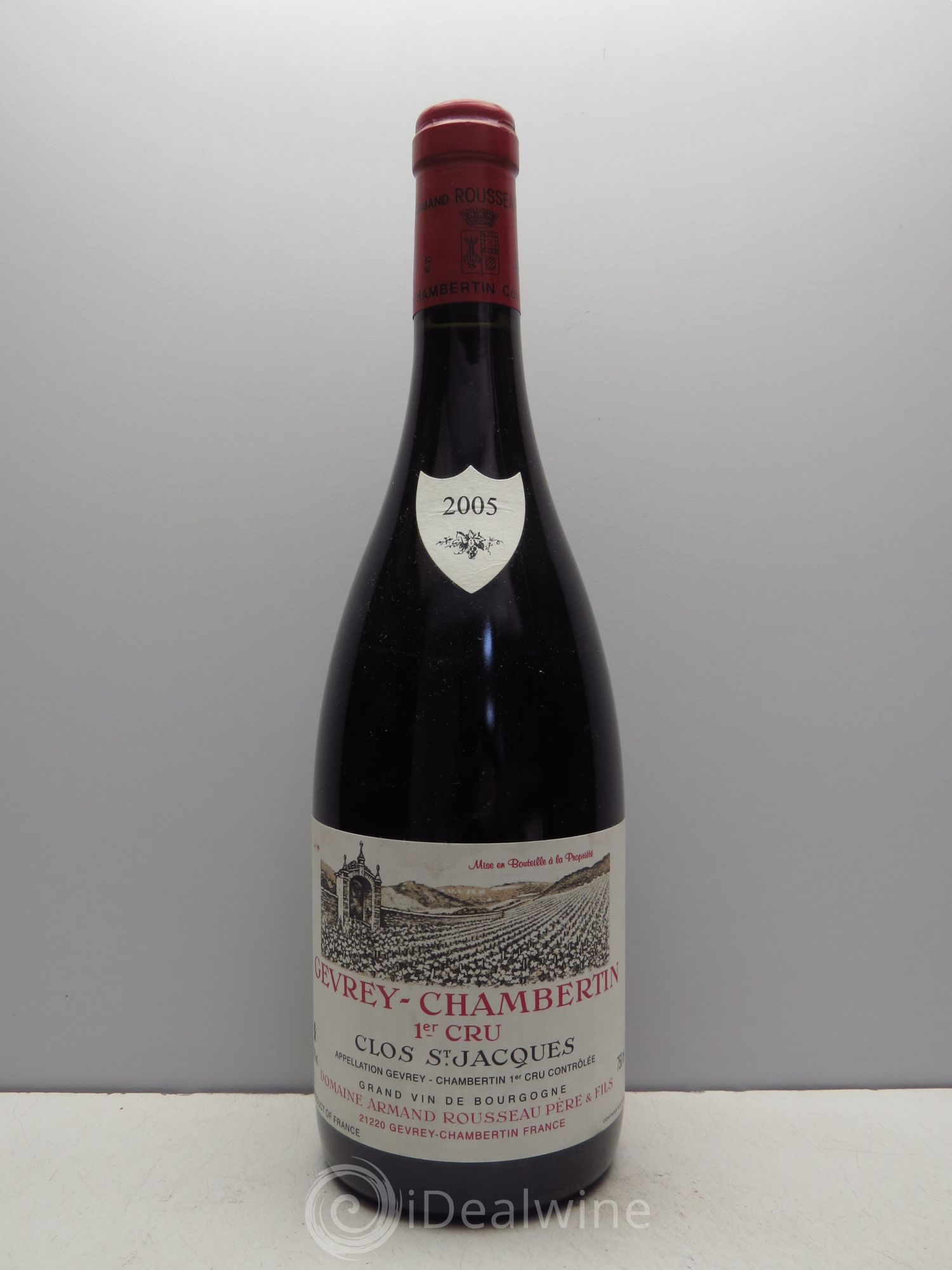 Gevrey-Chambertin 1er Cru Clos Saint-Jacques Armand Rousseau (Domaine) 2005 - Lot de 1 bouteille - 0