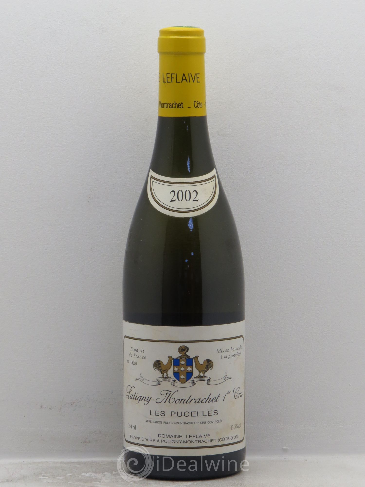 Puligny-Montrachet 1er Cru Les Pucelles Leflaive (Domaine) 2002 - Lot de 1 bouteille - 0