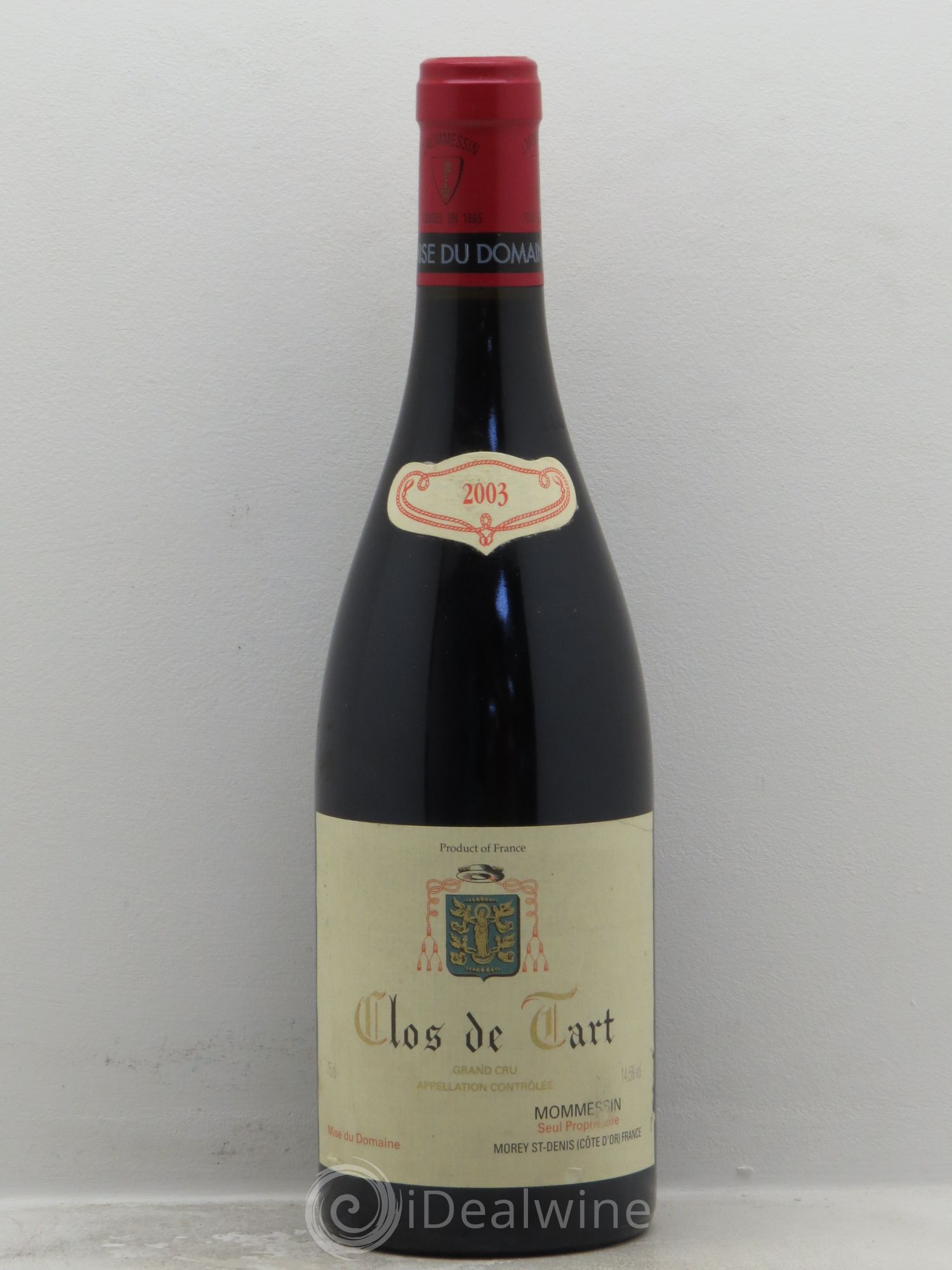Clos de Tart Grand Cru Clos de Tart 2003 - Lot de 1 bouteille - 0