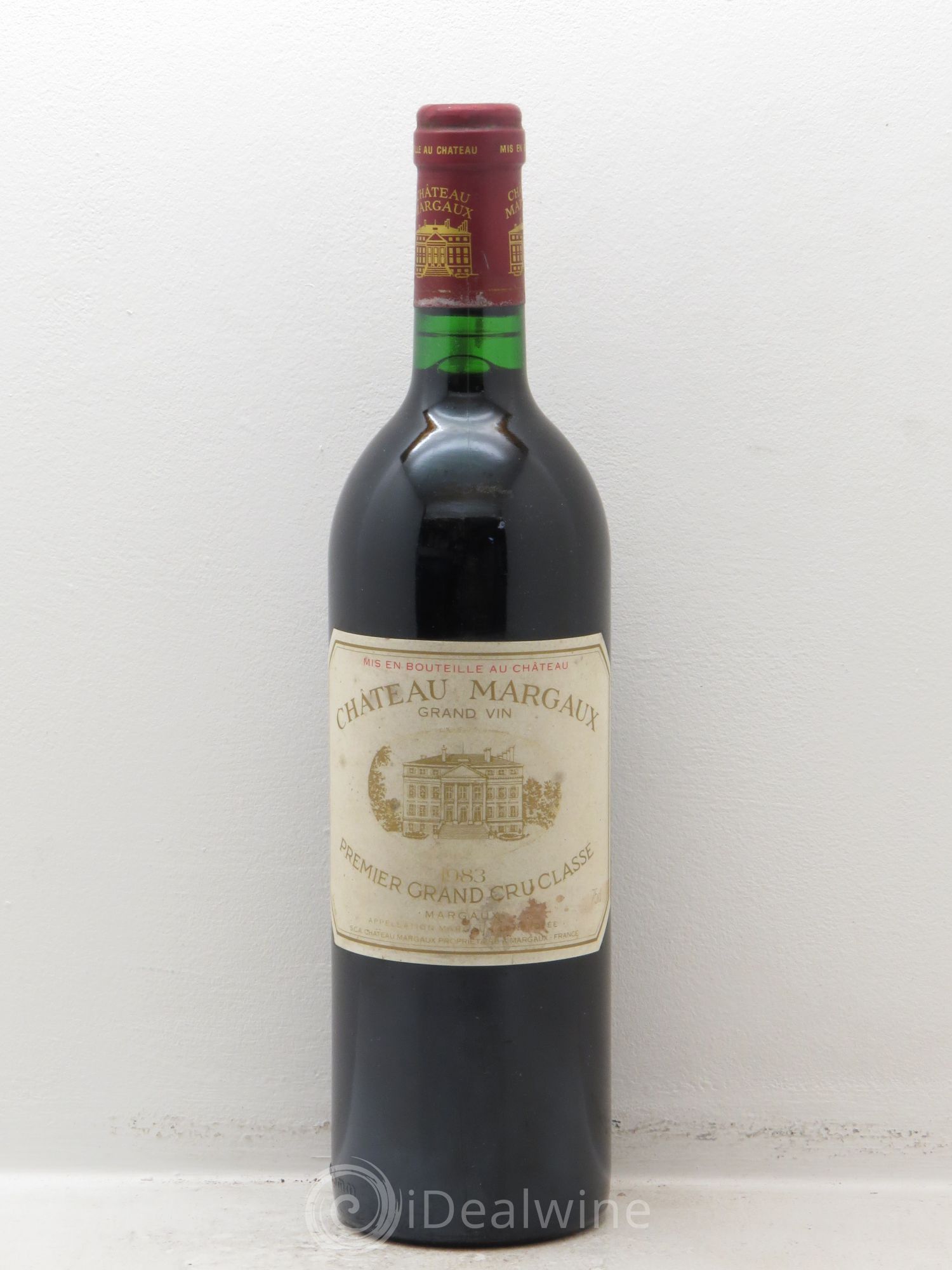 Château Margaux 1er Grand Cru Classé 1983 - Lot de 1 bouteille - 0