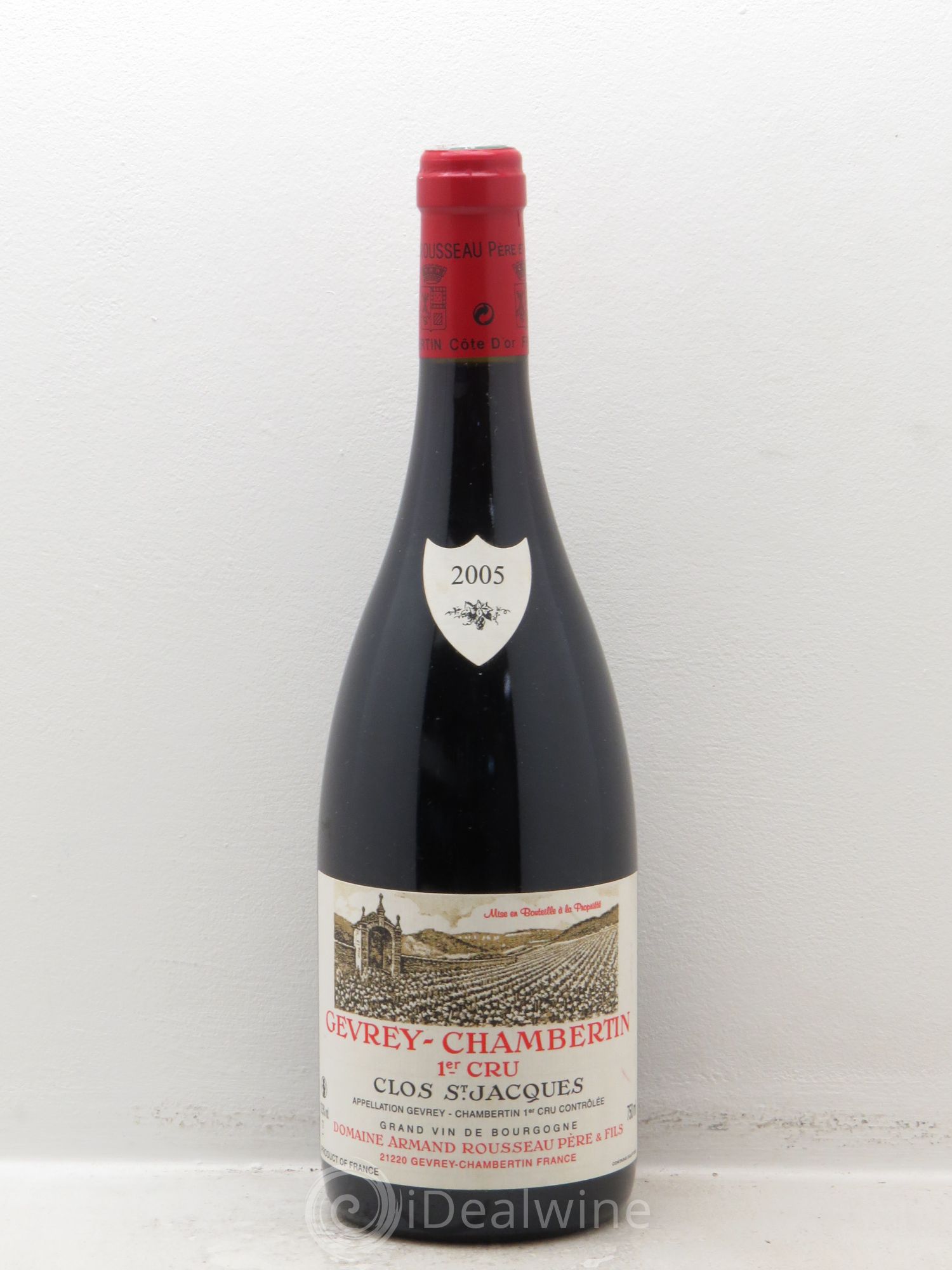 Gevrey-Chambertin 1er Cru Clos Saint-Jacques Armand Rousseau (Domaine) 2005 - Lot de 1 bouteille - 0